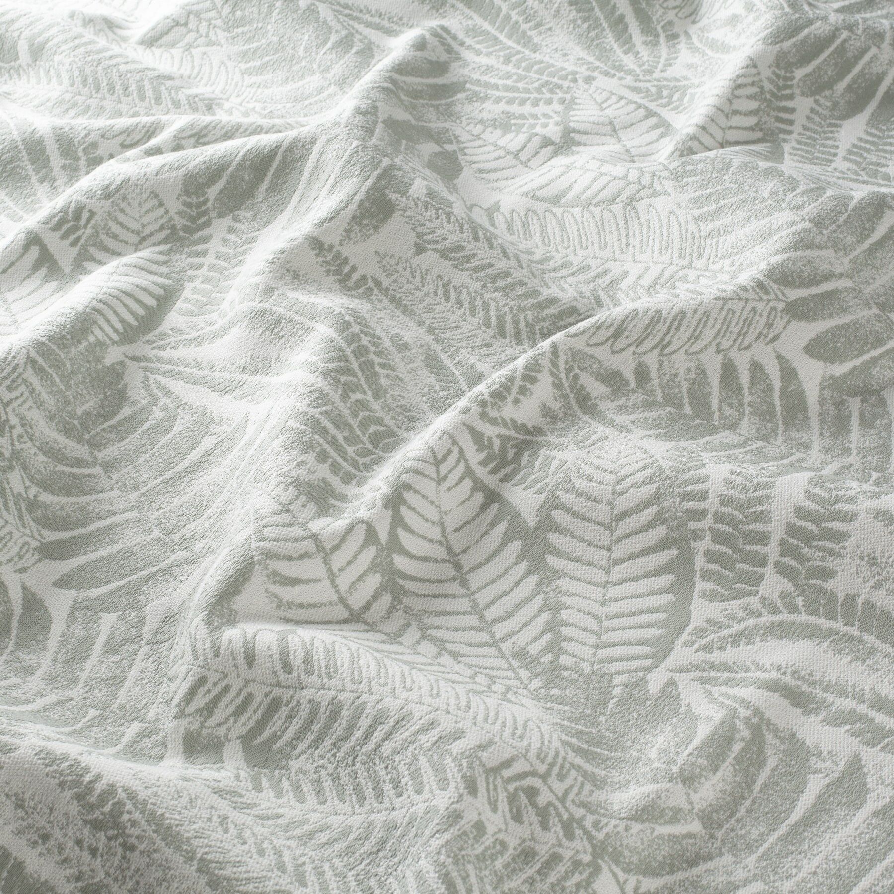 Ja7075 080 Palmera Jab Vorhangstoff Meterware Gemustert Tuerkis