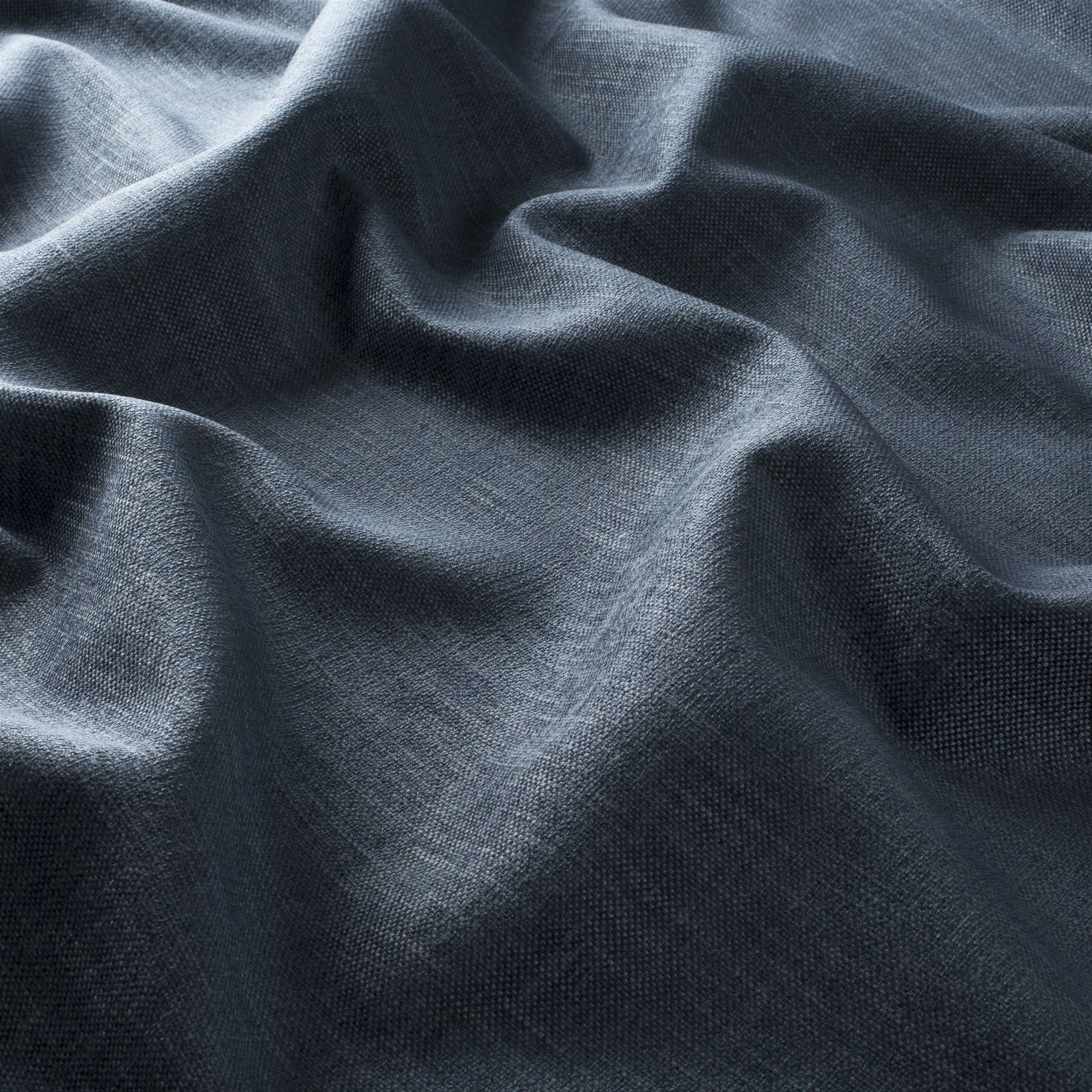 9 6007 053 Bonito Jab Vorhangstoff Meterware Grau Blau