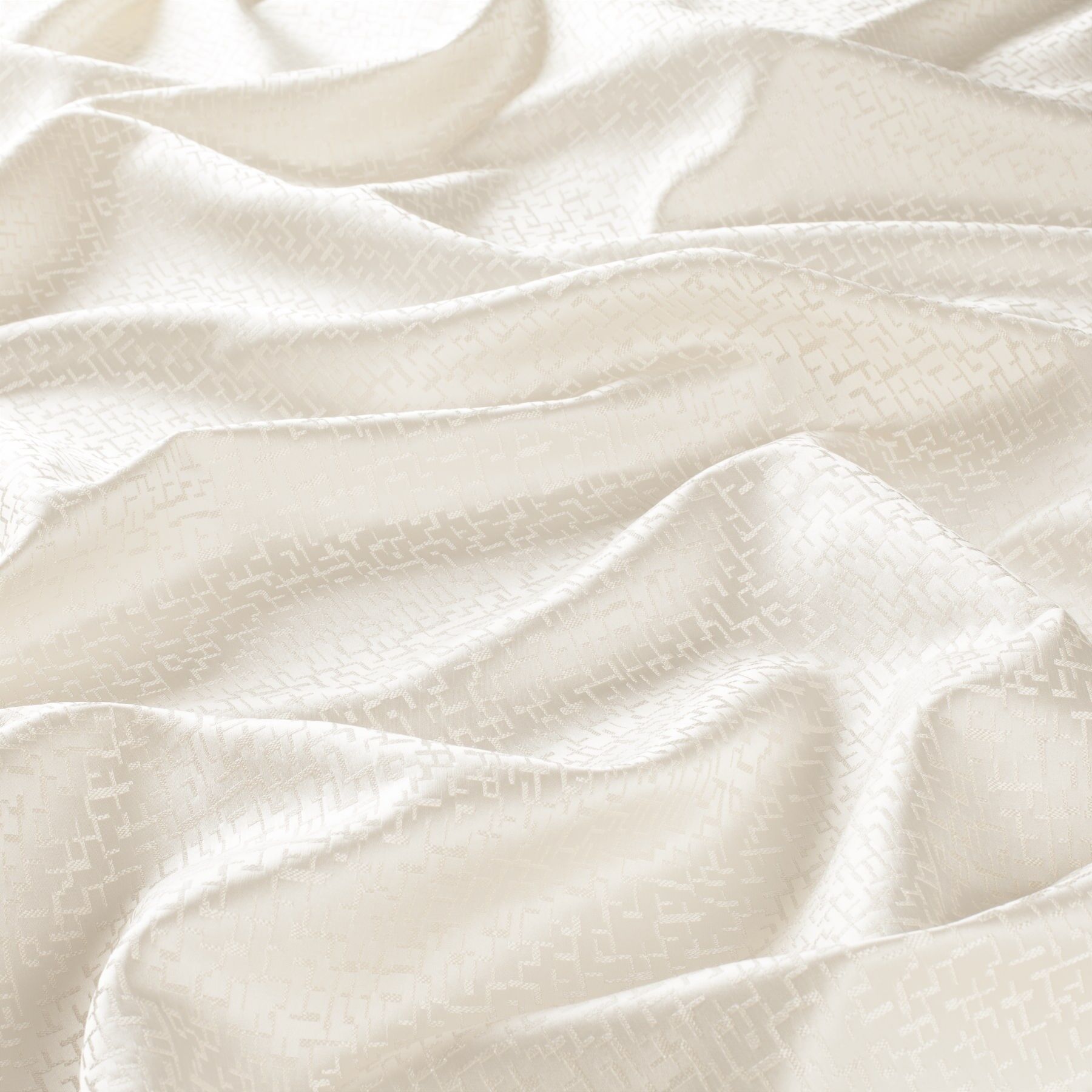 9 7738 070 Bana Jab Vorhangstoff Meterware Gemustert Weiss