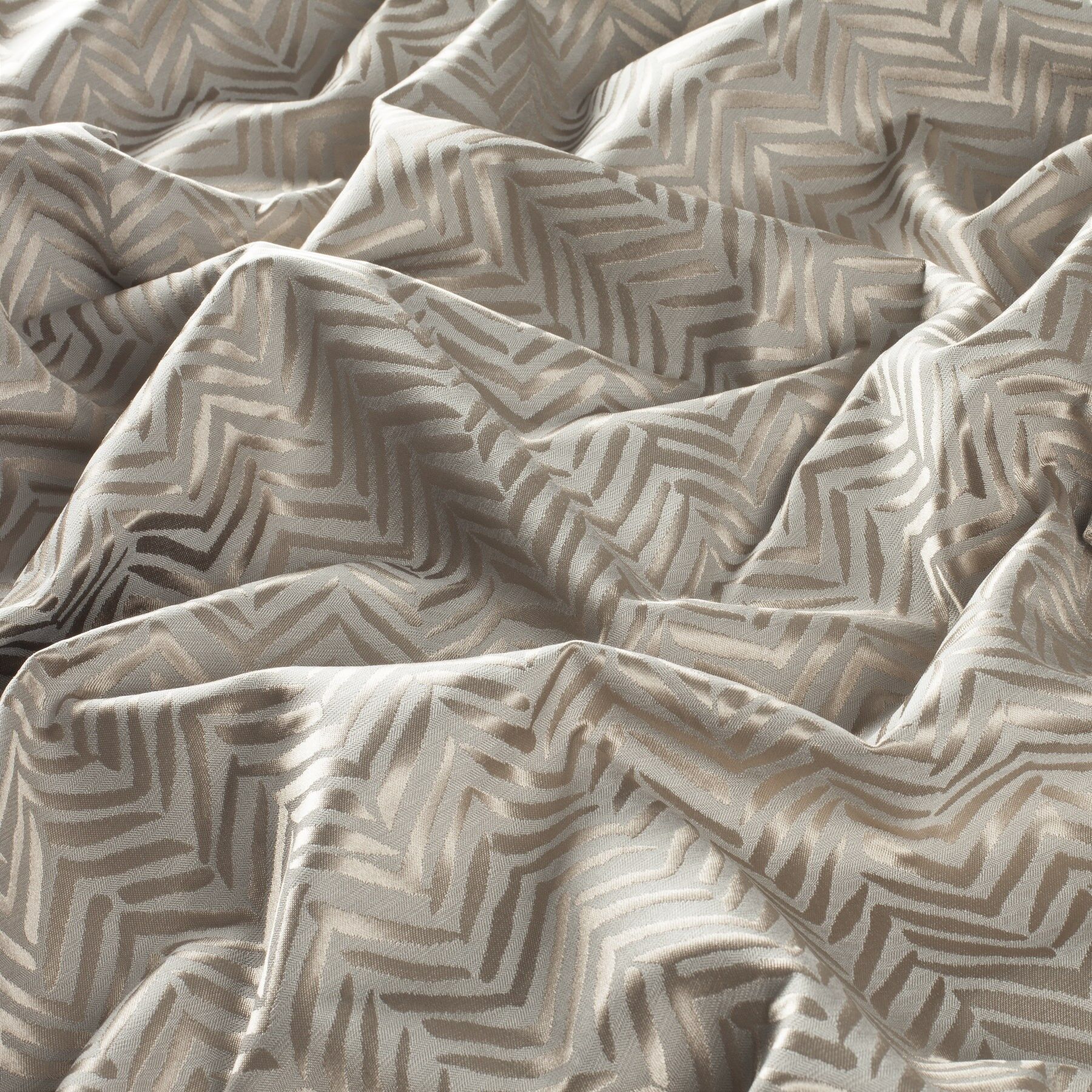 9 7783 071 Montreal Jab Vorhangstoff Meterware Gemustert Beige