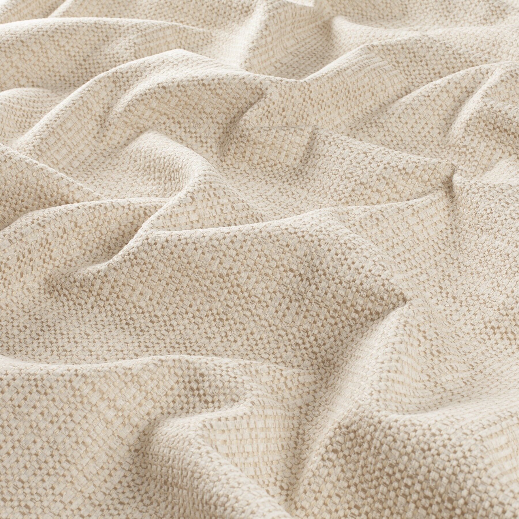 9 7867 072 Halifax Jab Vorhangstoff Meterware Gemustert Beige