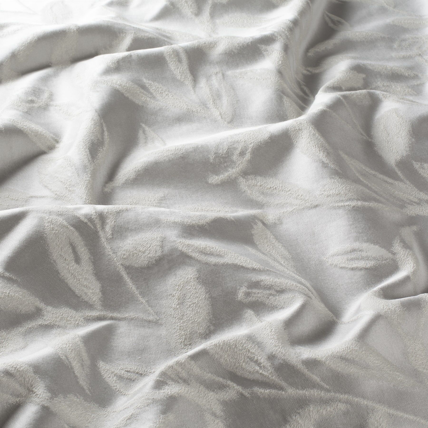 Ja7102 091 Brace Jab Vorhangstoff Meterware Gemustert Grau