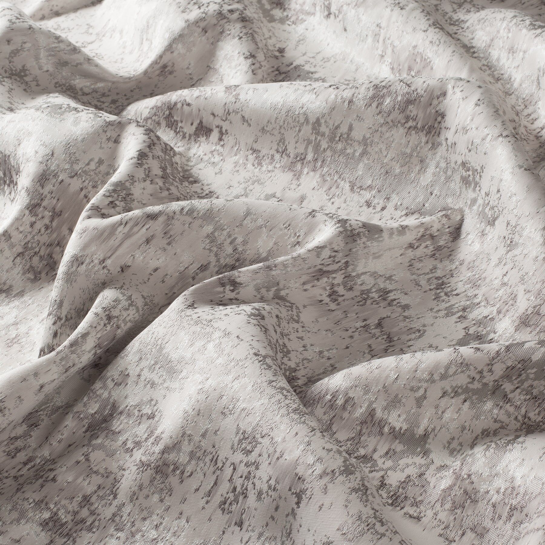 9 7731 020 Salemi Jab Vorhangstoff Meterware Gemustert Braun Beige