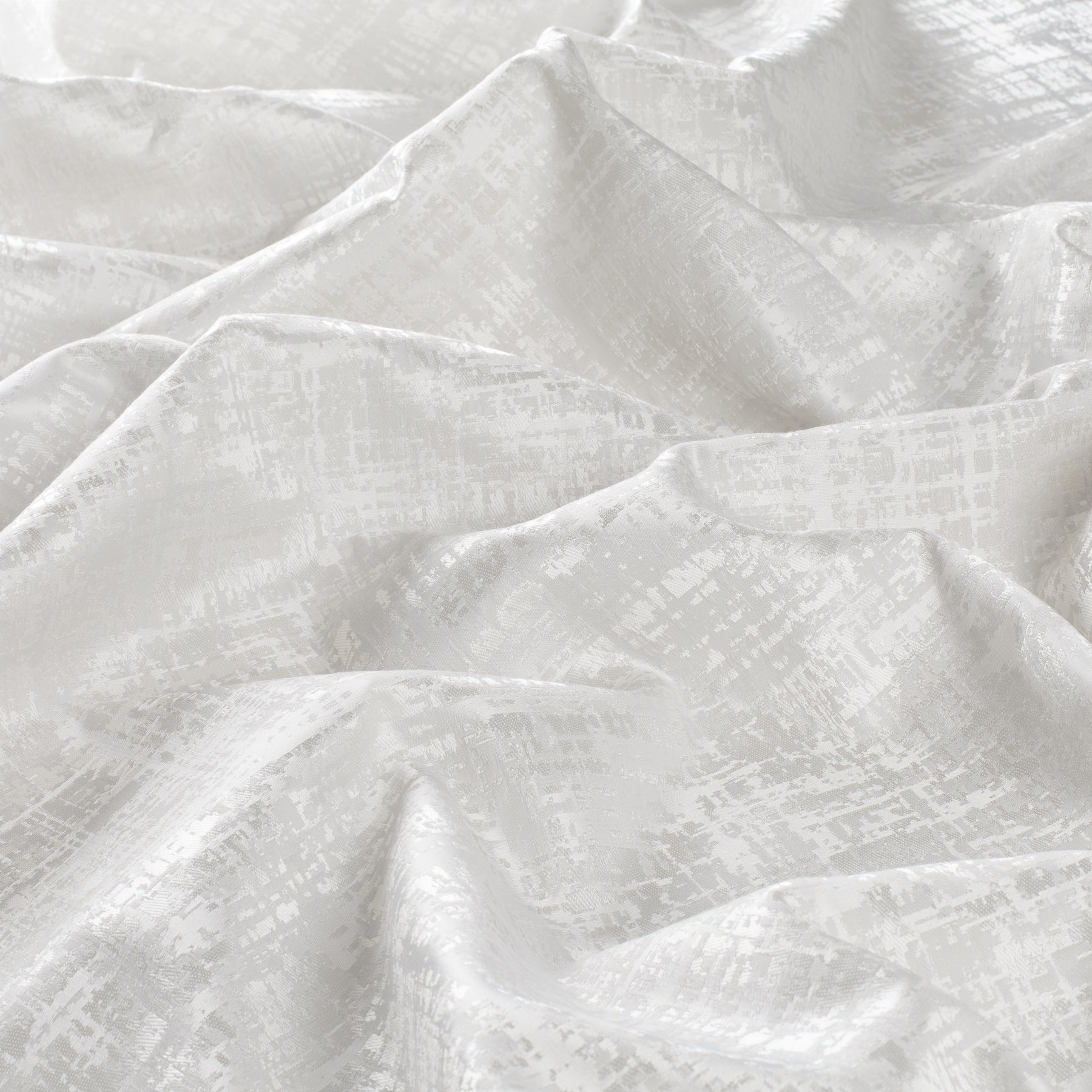 9 7732 091 Catwalk Jab Vorhangstoff Meterware Gemustert Weiss