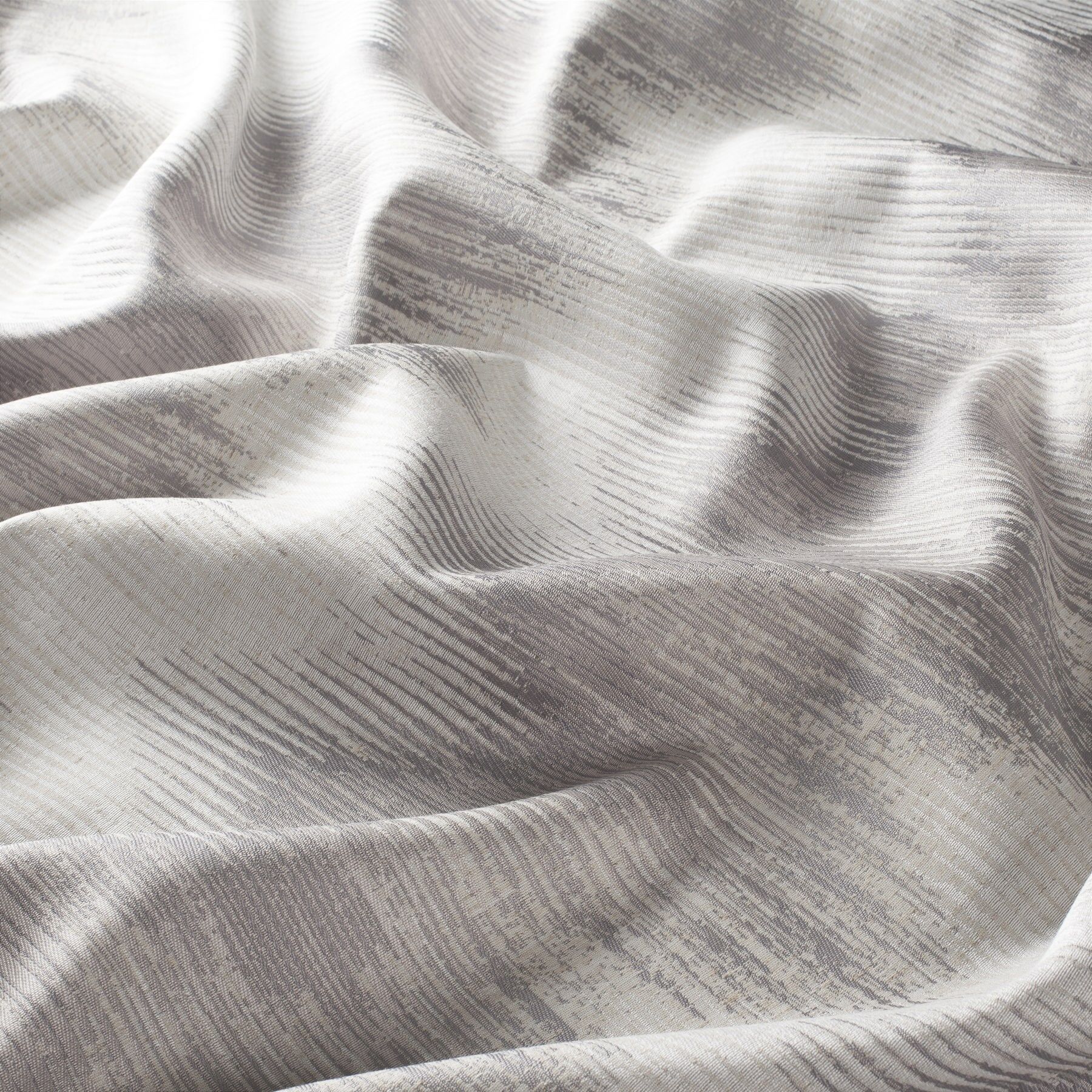 9 7875 070 Cavo Jab Vorhangstoff Meterware Gemustert Grau