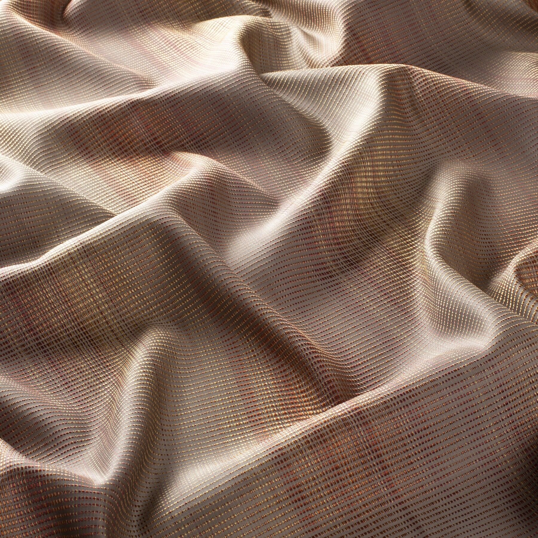 9 7885 020 Vibrant Glow Jab Vorhangstoff Meterware Gemustert Braun 9 7885 020 Vibrant Glow Jab Vorhangstoff Meterware Gemustert Braun