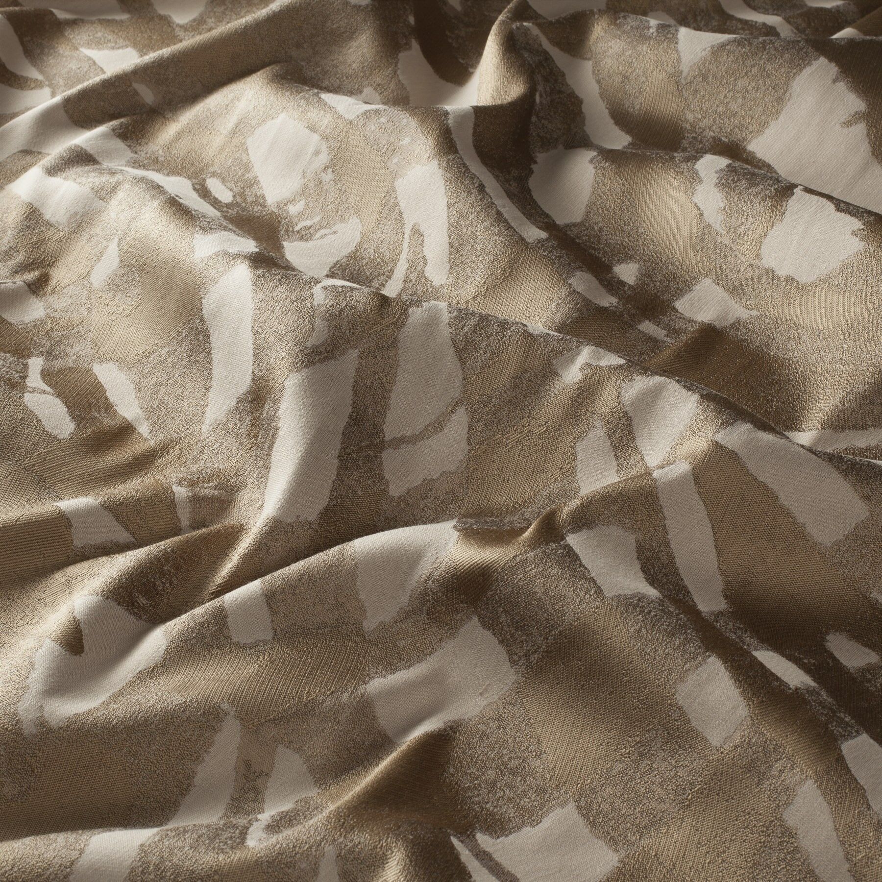 Ja7037 070 Brasilia Jab Vorhangstoff Meterware Gemustert Beige