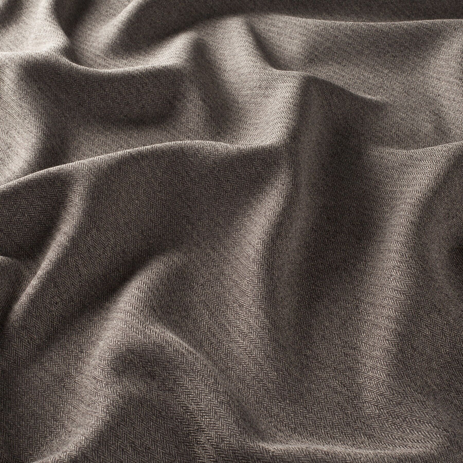 9 6043 021 Rigato Jab Vorhangstoff Meterware Braun