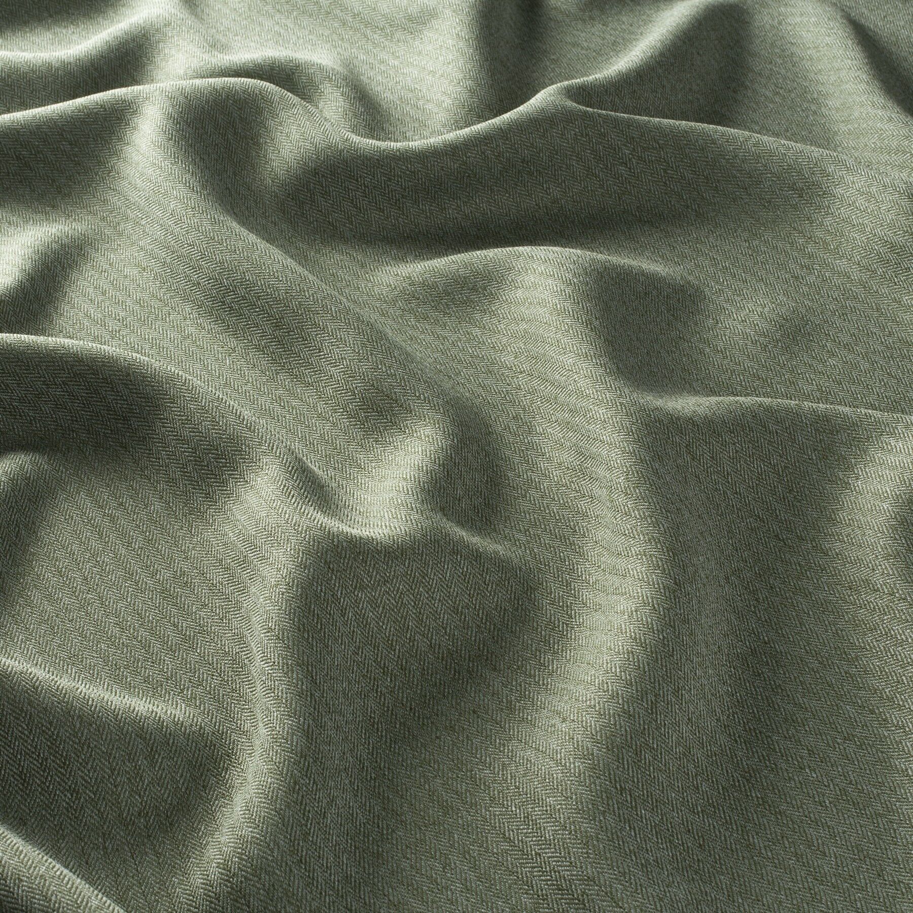 9 6043 031 Rigato Jab Vorhangstoff Meterware Gruen