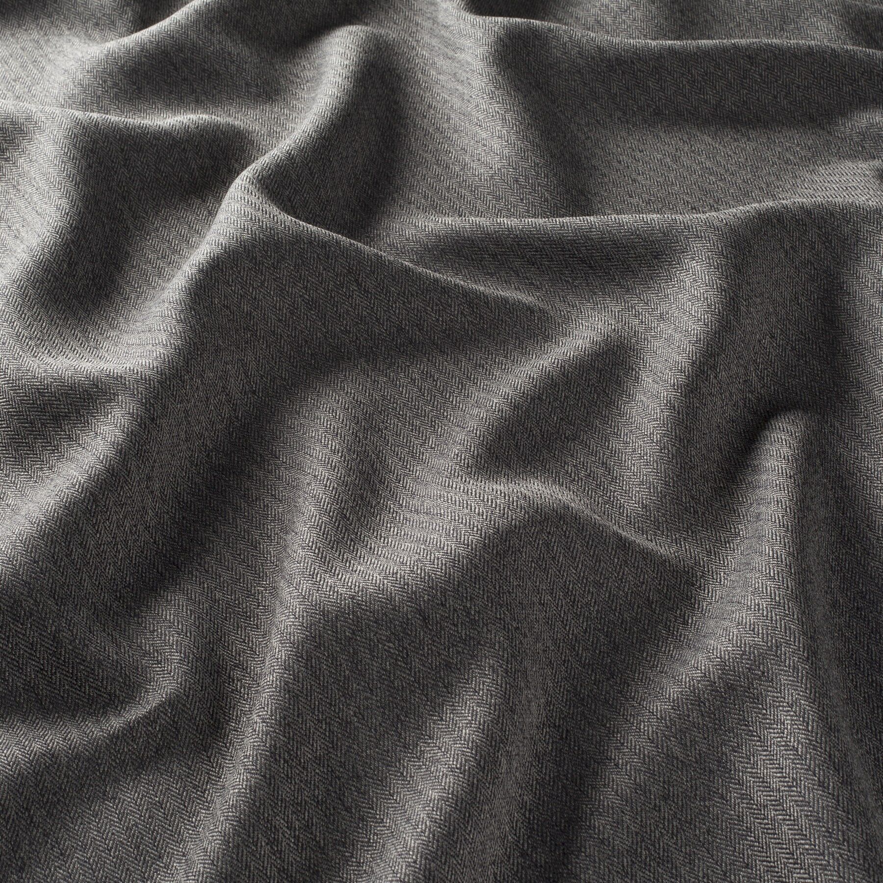 9 6043 099 Rigato Jab Vorhangstoff Meterware Grau