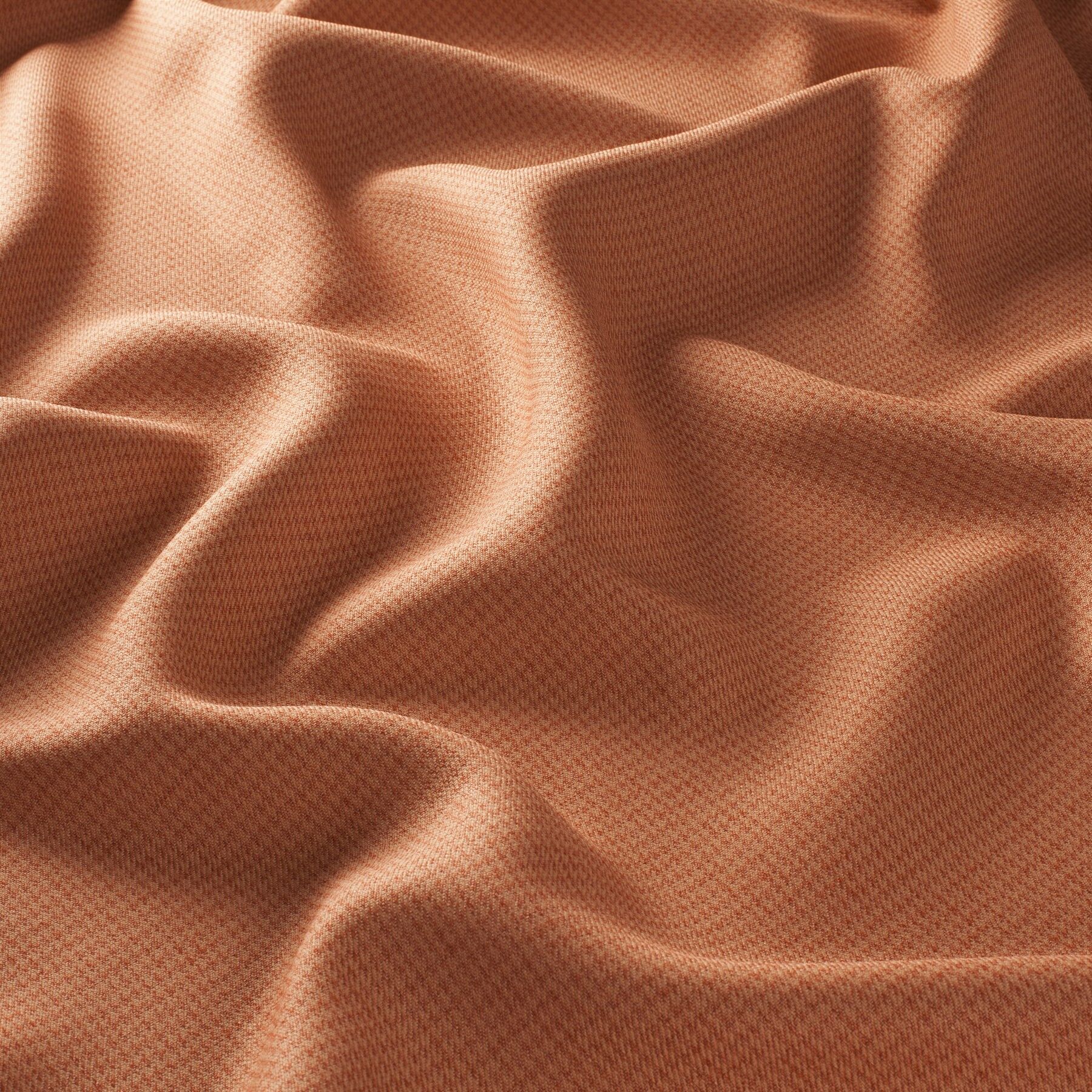 9 6055 060 Casella Jab Vorhangstoff Meterware Gemustert Orange