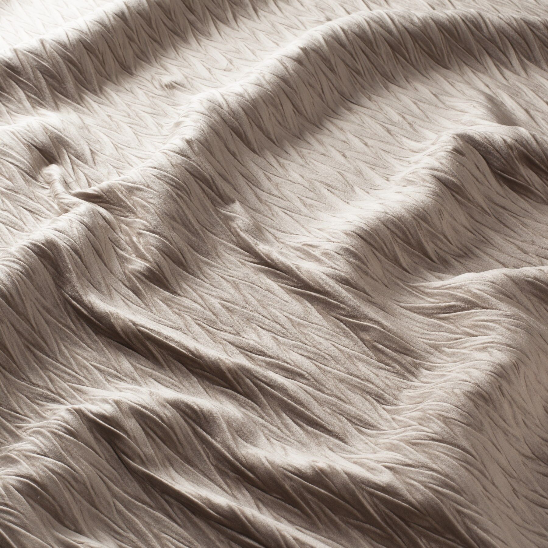 Ch3068 072 Tender Crush Jab Vorhangstoff Meterware Gemustert Beige Braun