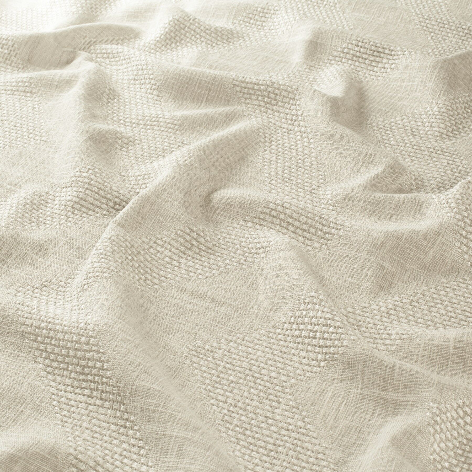 Ch3150 020 Facette Jab Vorhangstoff Meterware Gemustert Beige