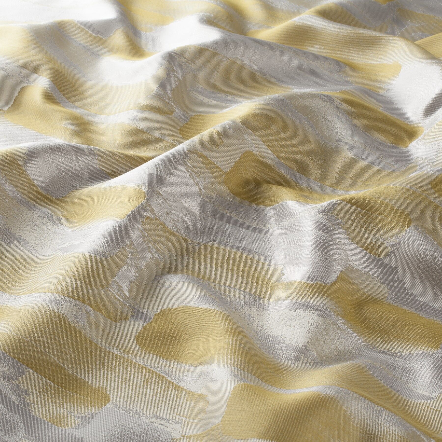 Ja7080 030 Feel Inspired Jab Vorhangstoff Meterware Gemustert Gelb