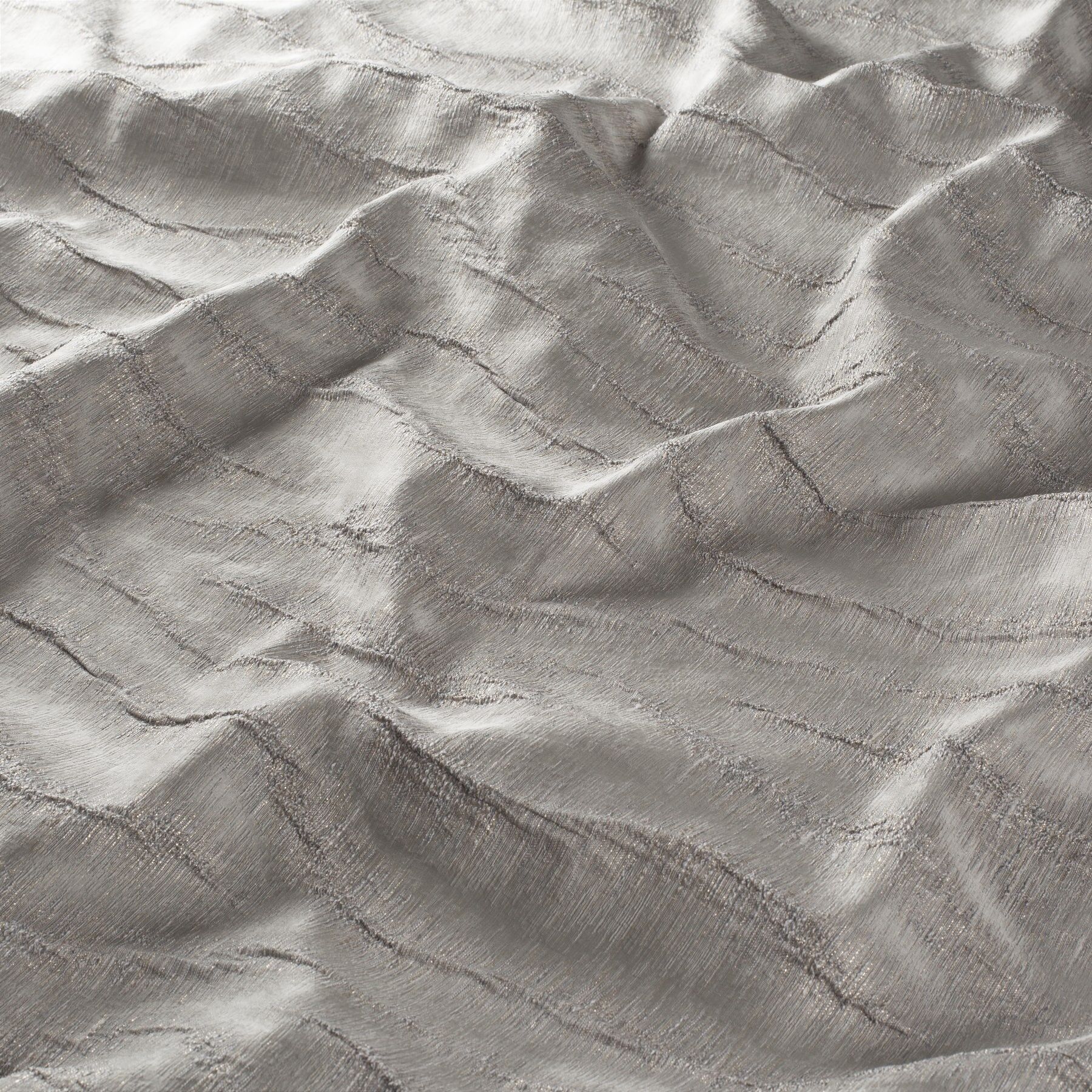 Ja7125 092 Shino Jab Vorhangstoff Meterware Gemustert Grau