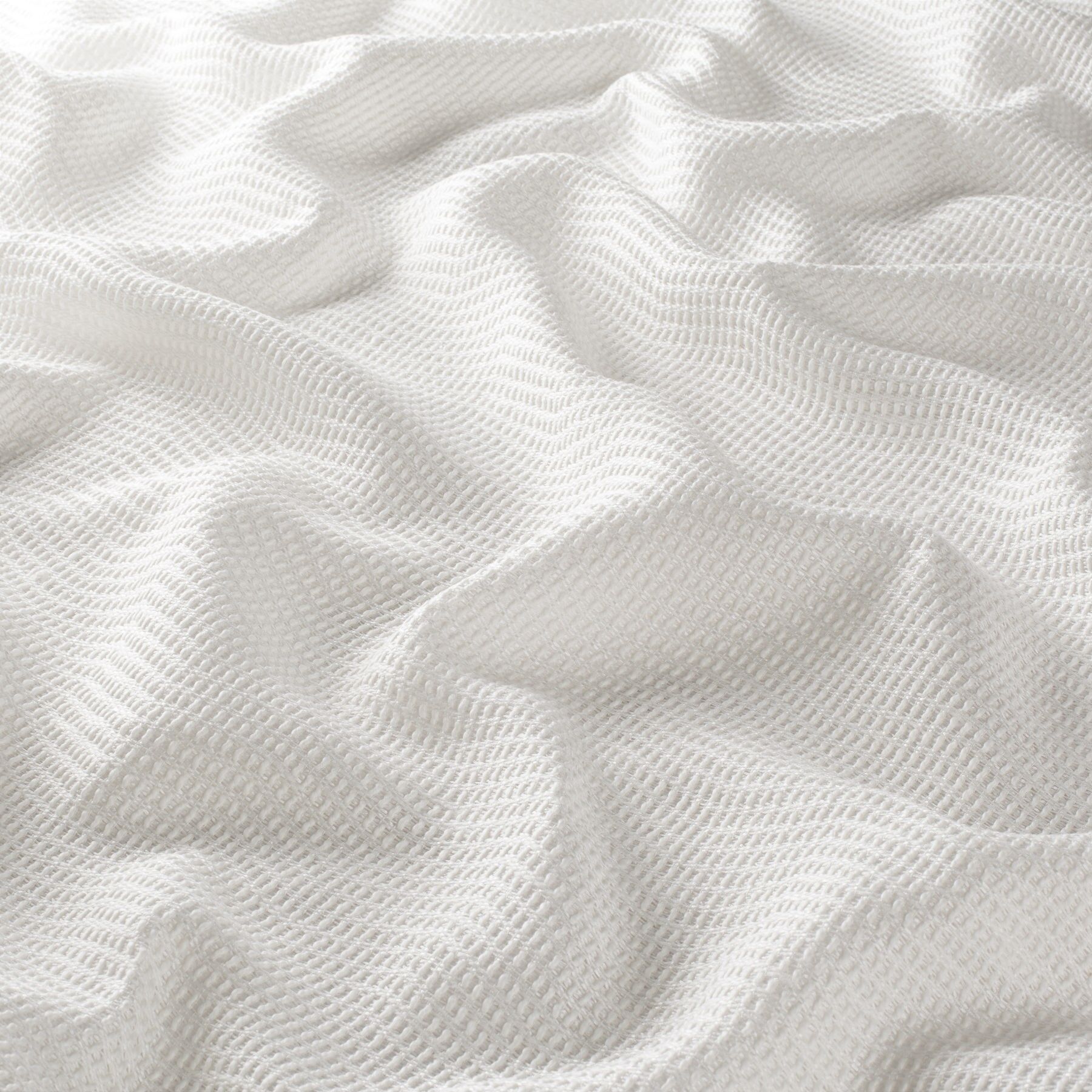 Ca1783 090 Calm Beauty Jab Vorhangstoff Meterware Gemustert Weiss