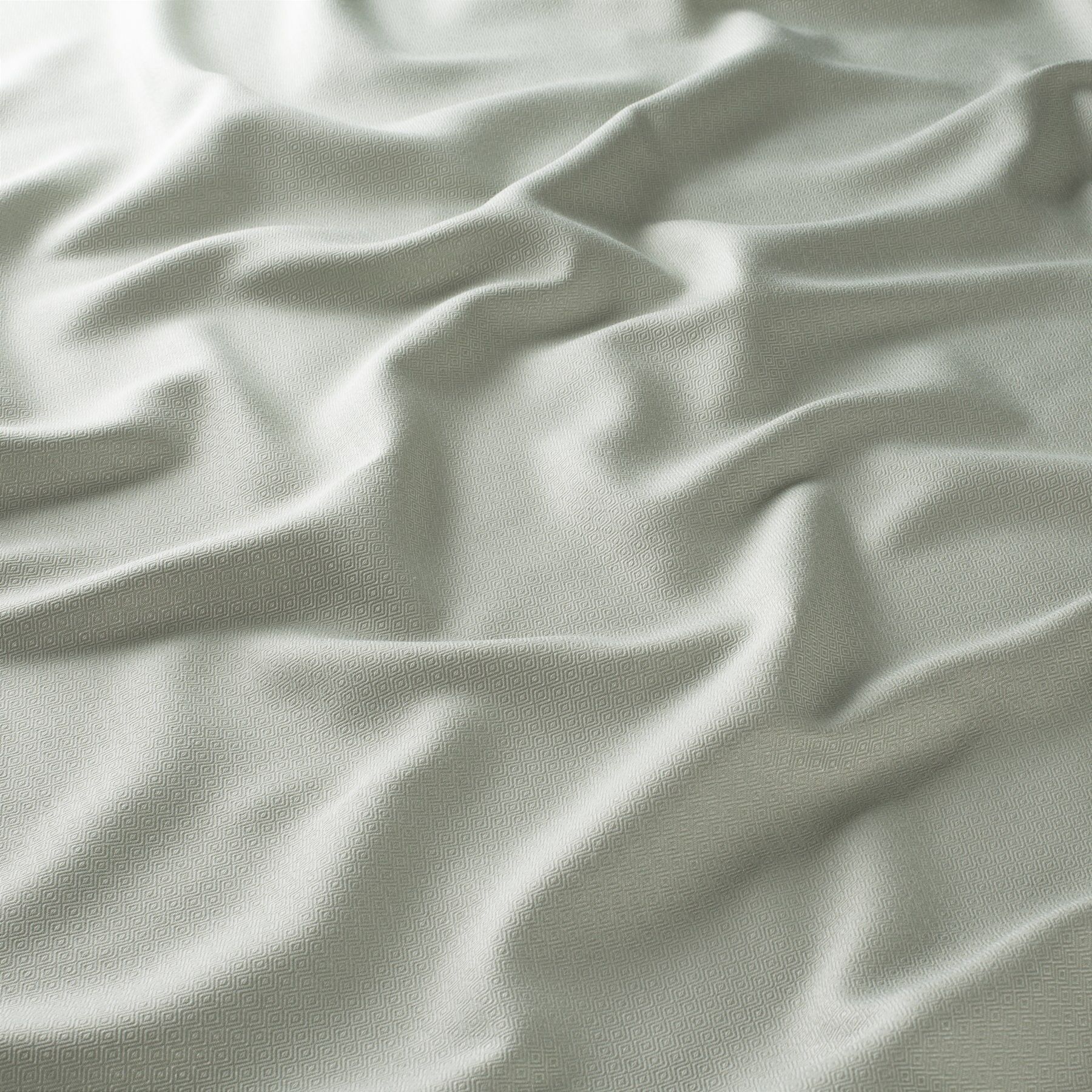 Ch3168 080 Grand Plan Jab Vorhangstoff Meterware Gemustert Gruen Blau