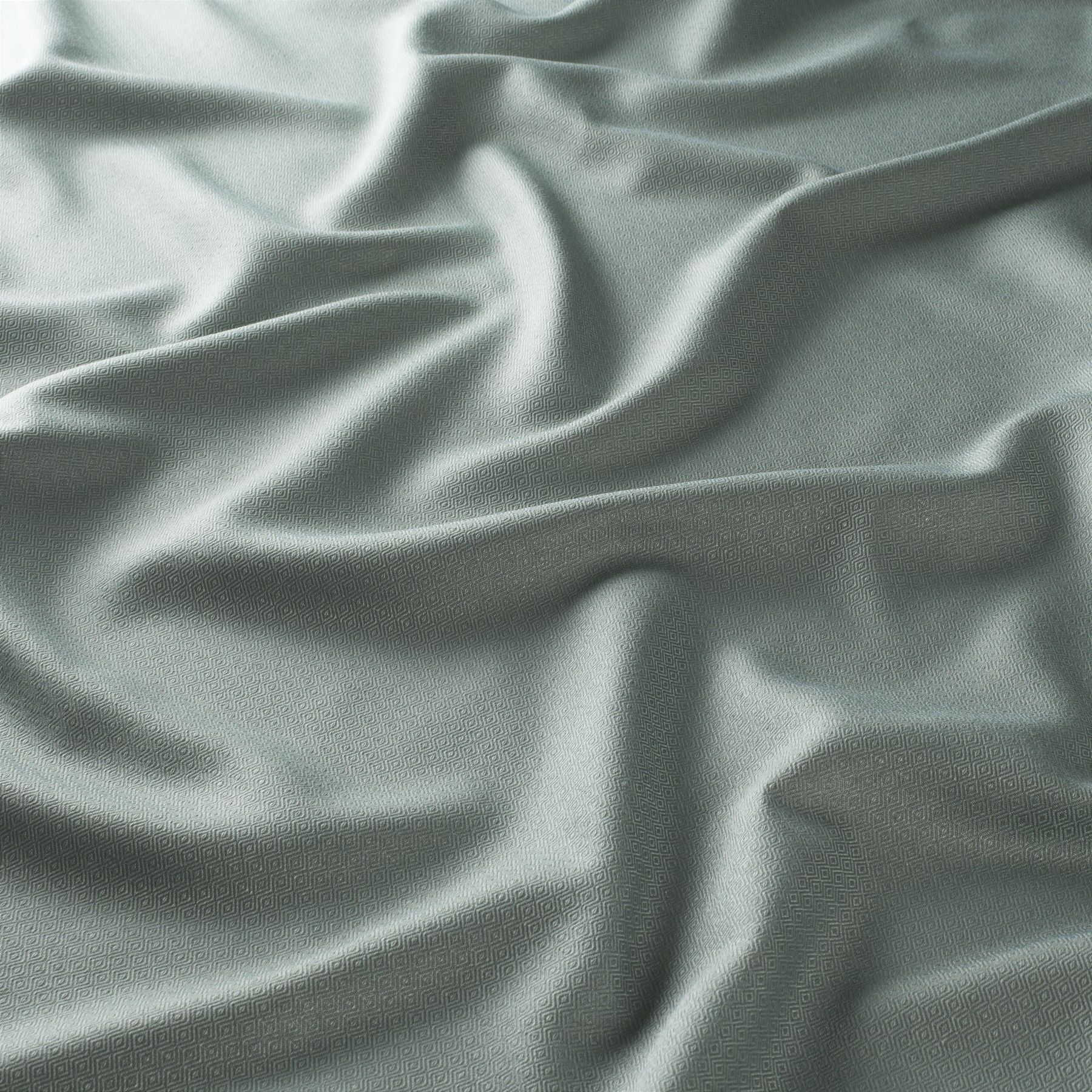 Ch3168 081 Grand Plan Jab Vorhangstoff Meterware Gemustert Petrol