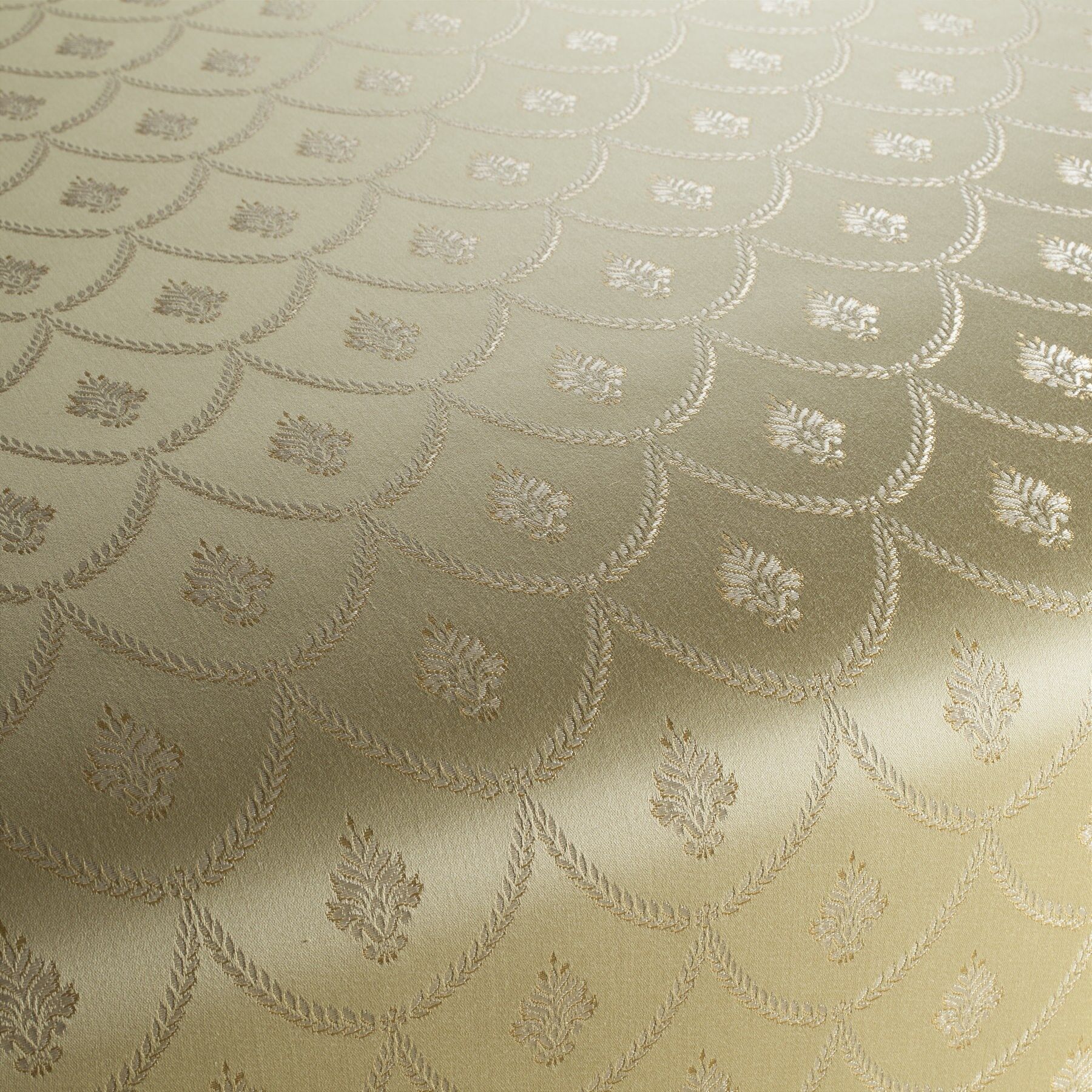 Ja2014 030 Muscadet Franzoesische Polsterstoffe Gelb Gruen