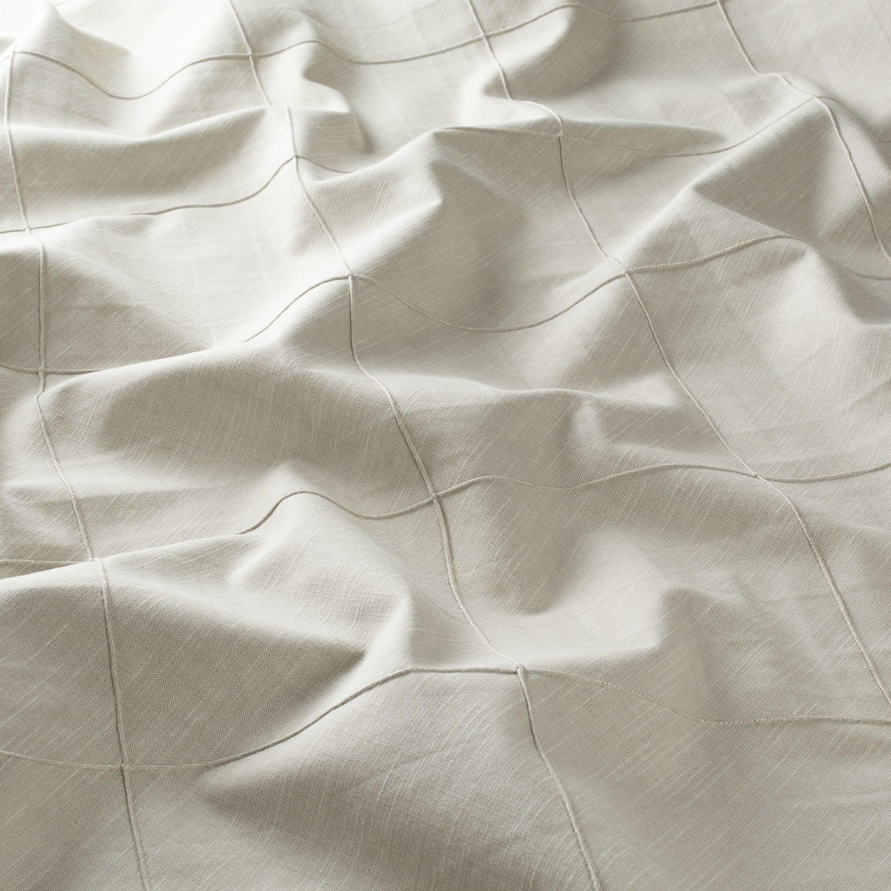 Ja6167 070 Chester Jab Vorhangstoff Meterware Gemustert Beige