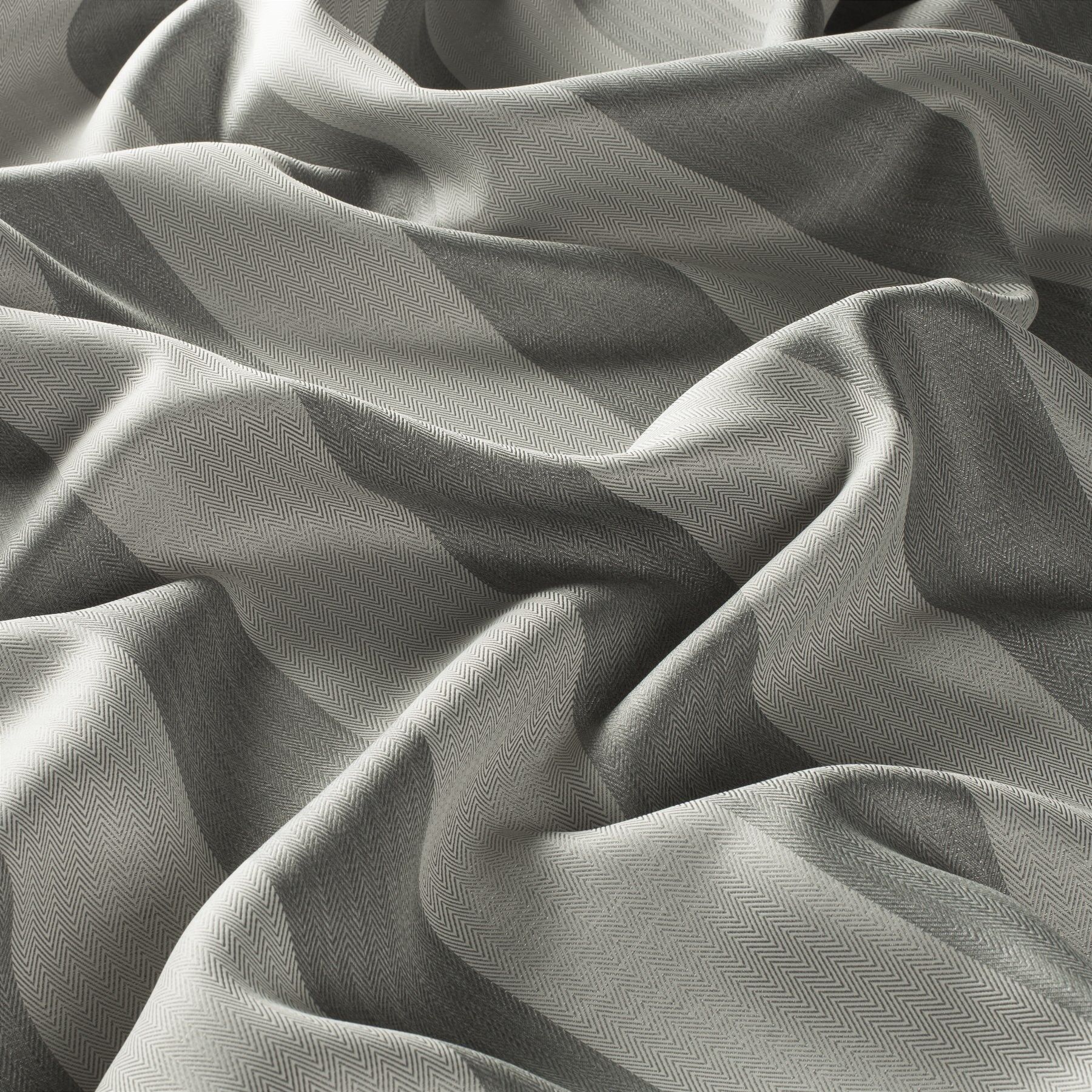 3 9748 091 Nightline Jab Vorhangstoff Meterware Gestreift Grau 3 9748 091 Nightline Jab Vorhangstoff Meterware Gestreift Grau