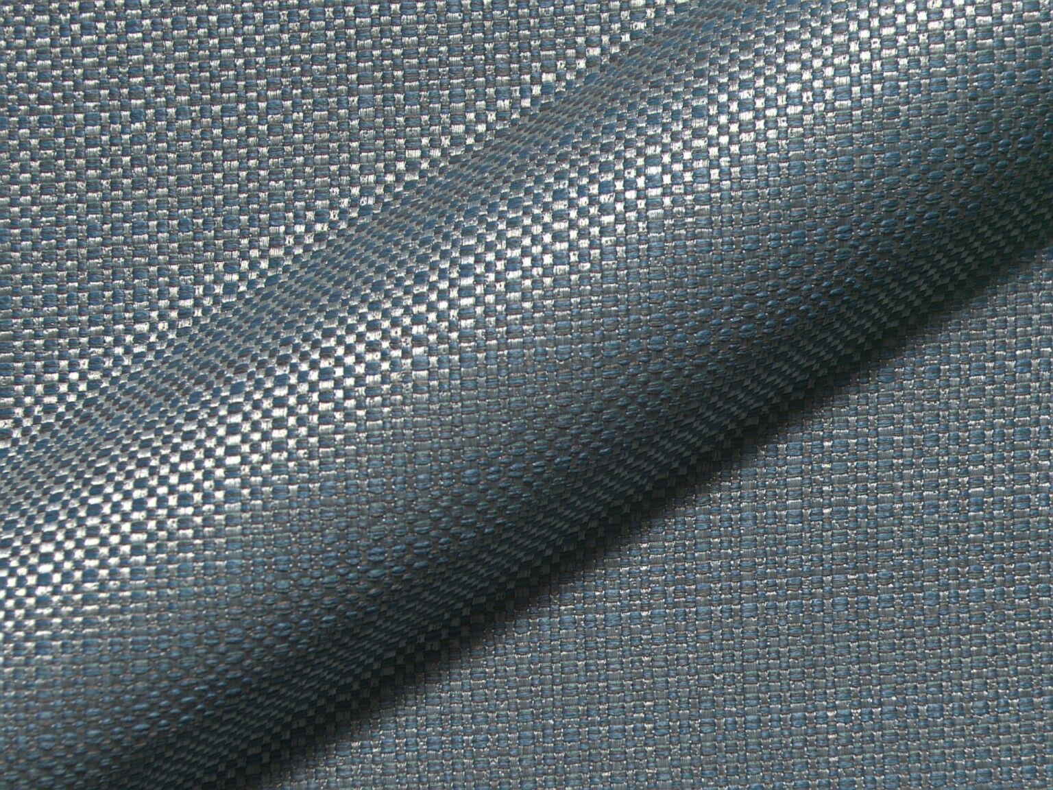 Detroit Fr 652 Hoepke Moebelstoff Schwer Entflammbar Meliert Blau