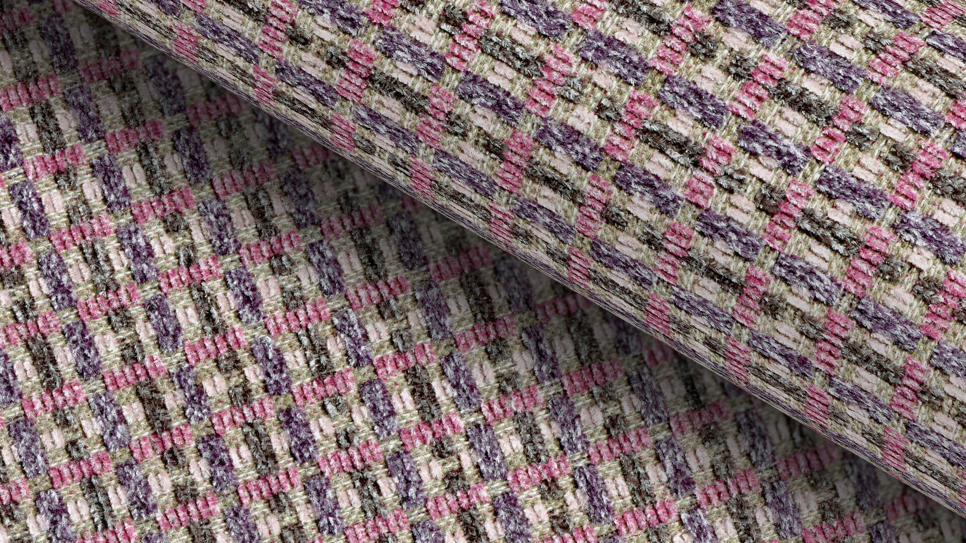 Möbelstoff Braga 313205 Karo Beere Möbelstoff Braga 313205 Karo Beere