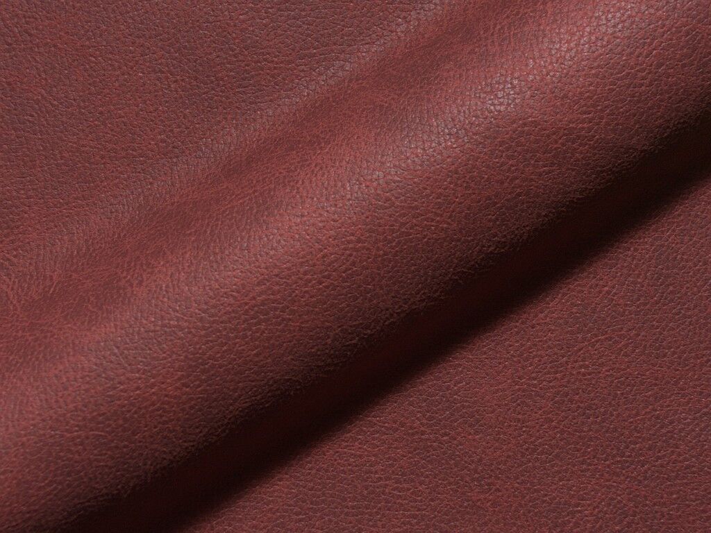 Sella 115 Hoepke Microfaser Stoff Lederoptik Uni Rot