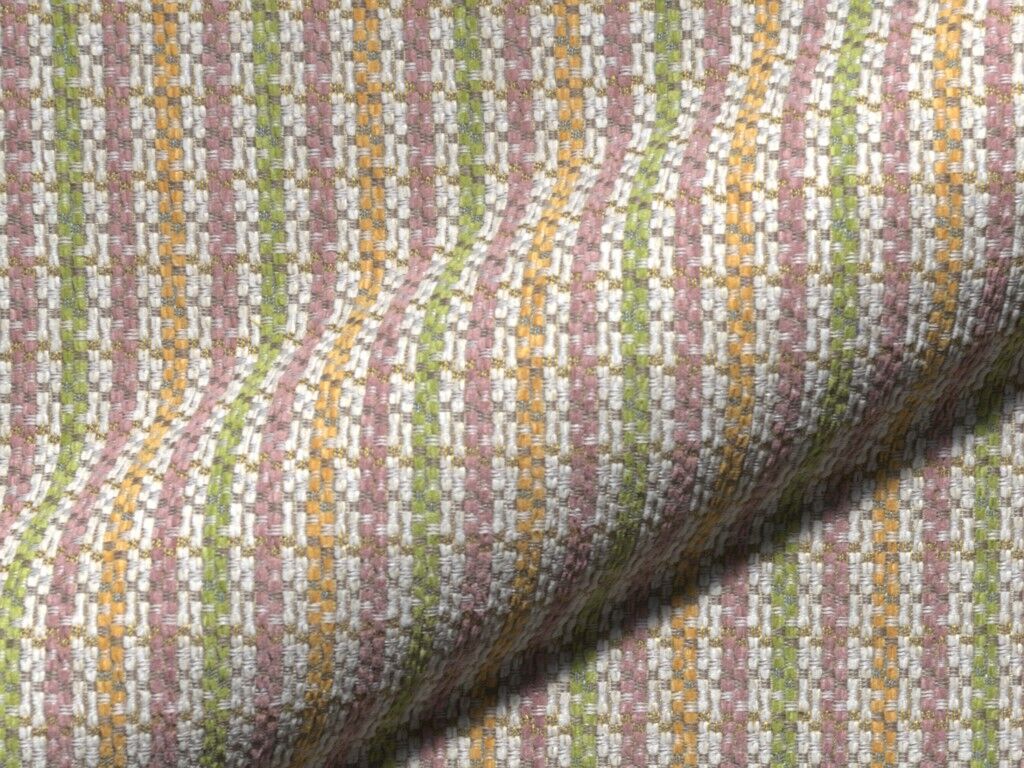 Ravello 110 Hoepke Polsterstoff Meterware Landhausstil Gestreift Beige