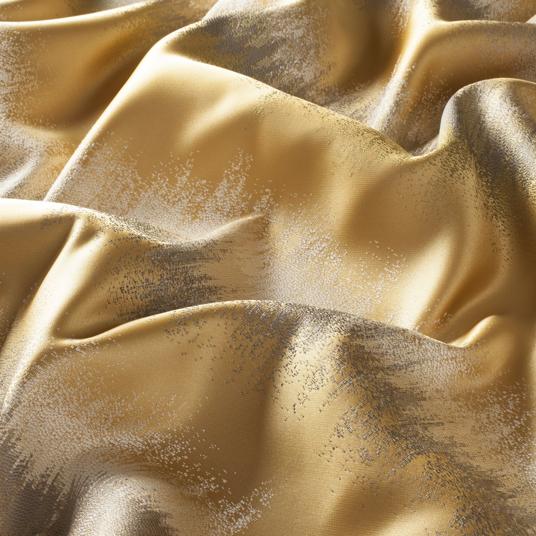 9 7770 040 Nippon Jab Vorhangstoff Meterware Gemustert Gelb