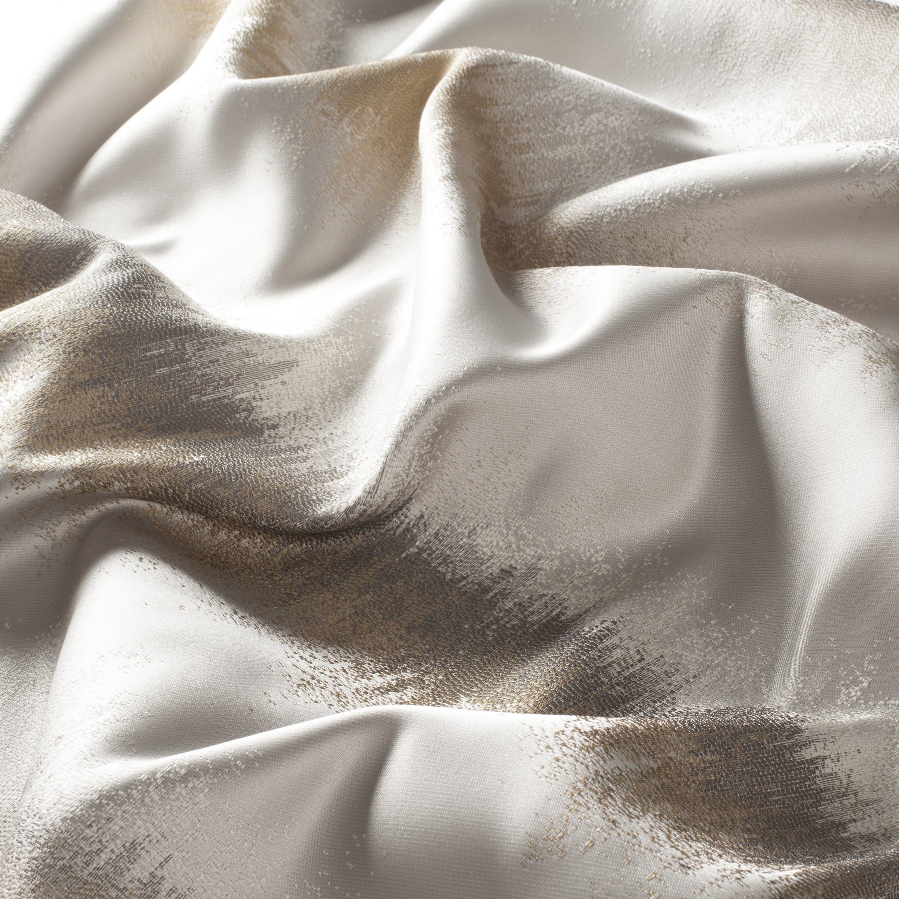 9 7770 091 Nippon Jab Vorhangstoff Meterware Gemustert Grau