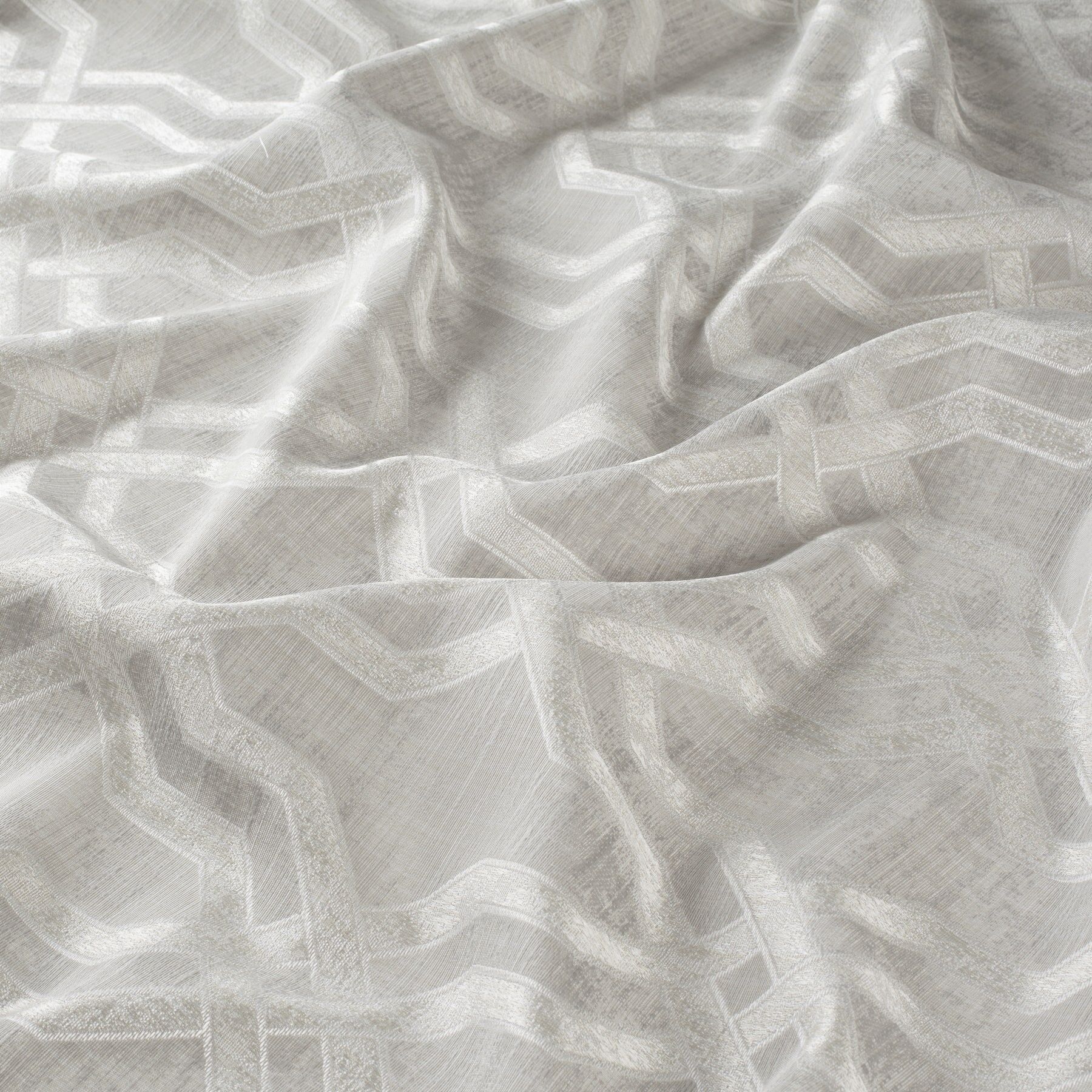 Ja7003 091 Marcato Jab Vorhangstoff Meterware Gemustert Grau Ja7003 091 Marcato Jab Vorhangstoff Meterware Gemustert Grau