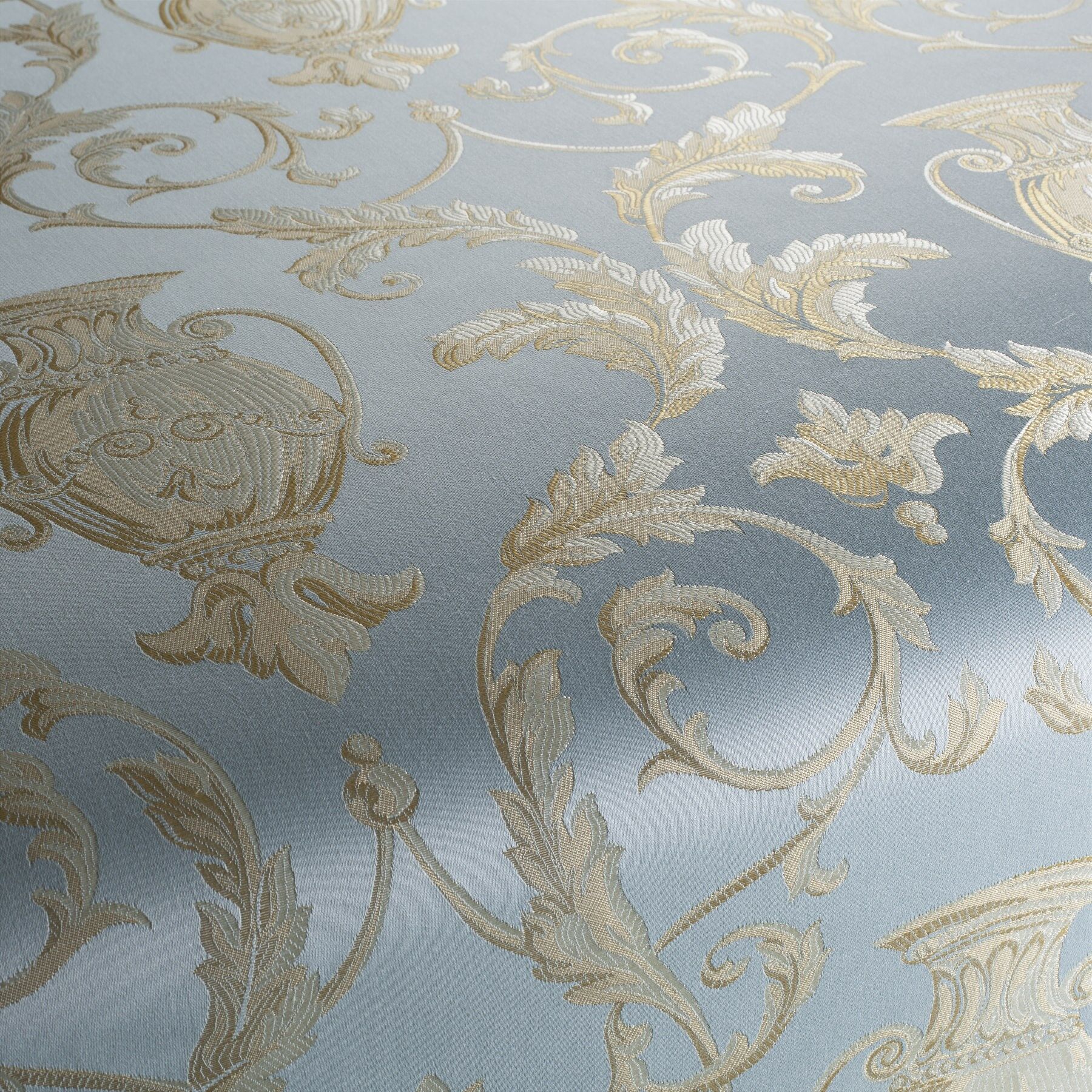 Ja2020 050 Palais Royal Vol. 2 Franzoesische Polsterstoffe Blau