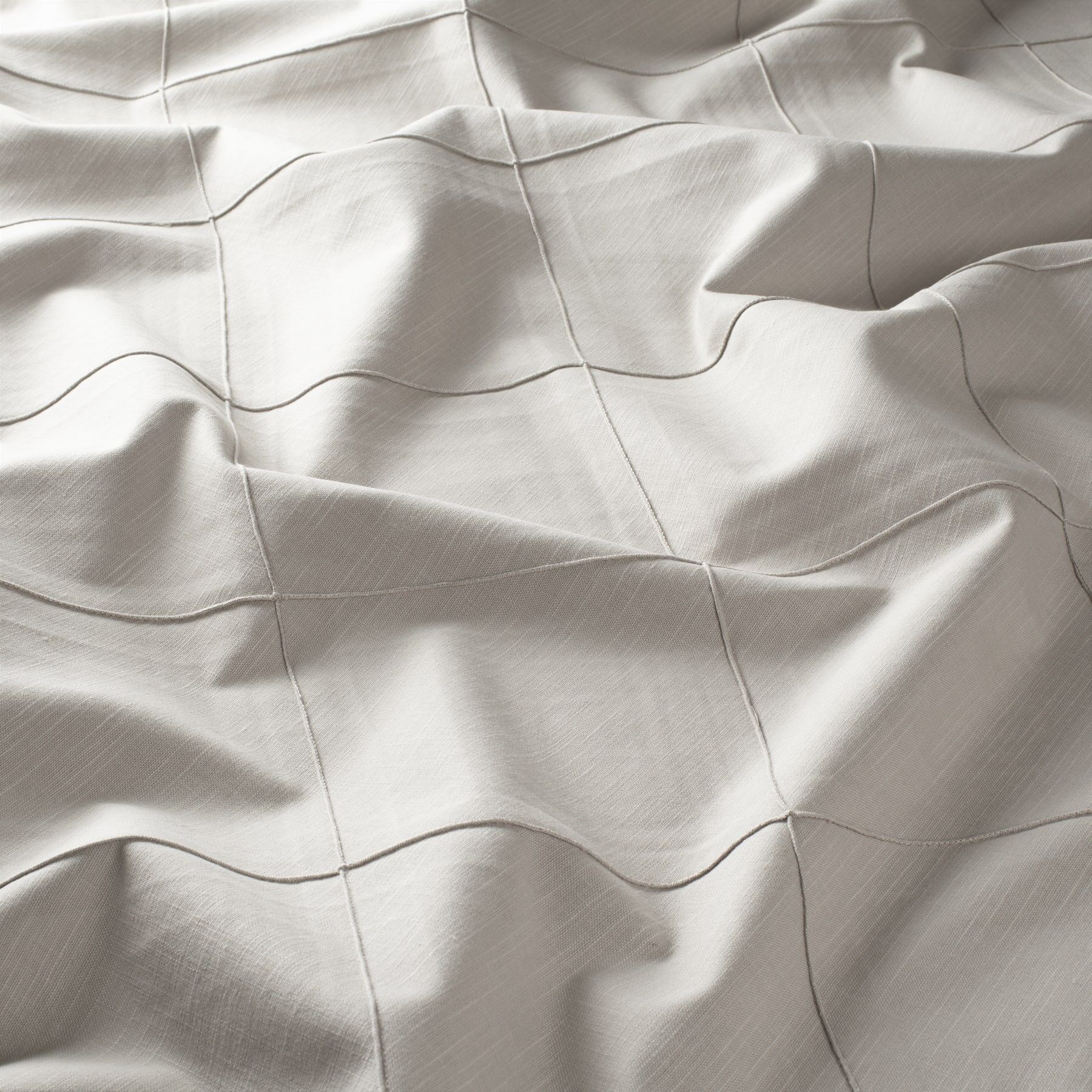 Ja6167 091 Chester Jab Vorhangstoff Meterware Gemustert Grau