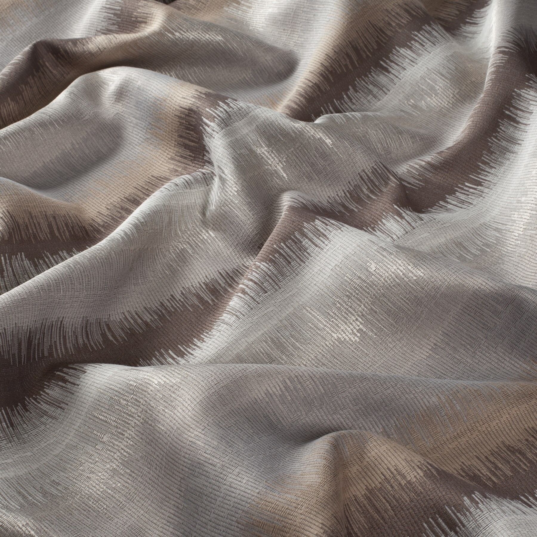 9 7782 071 Bilbao Jab Vorhangstoff Meterware Gestreift Beige