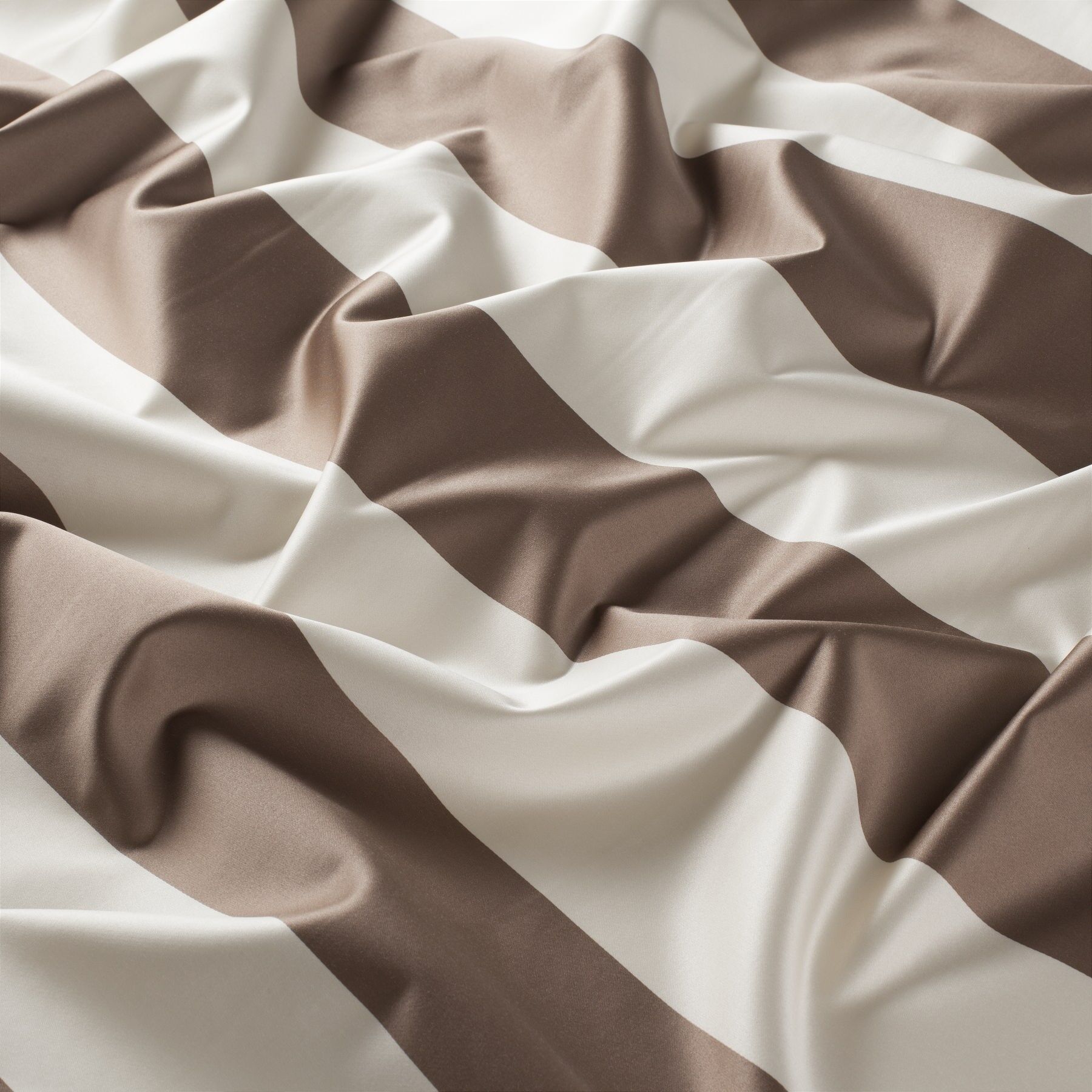 9 7692 020 Superstar Jab Vorhangstoff Meterware Gestreift Braun