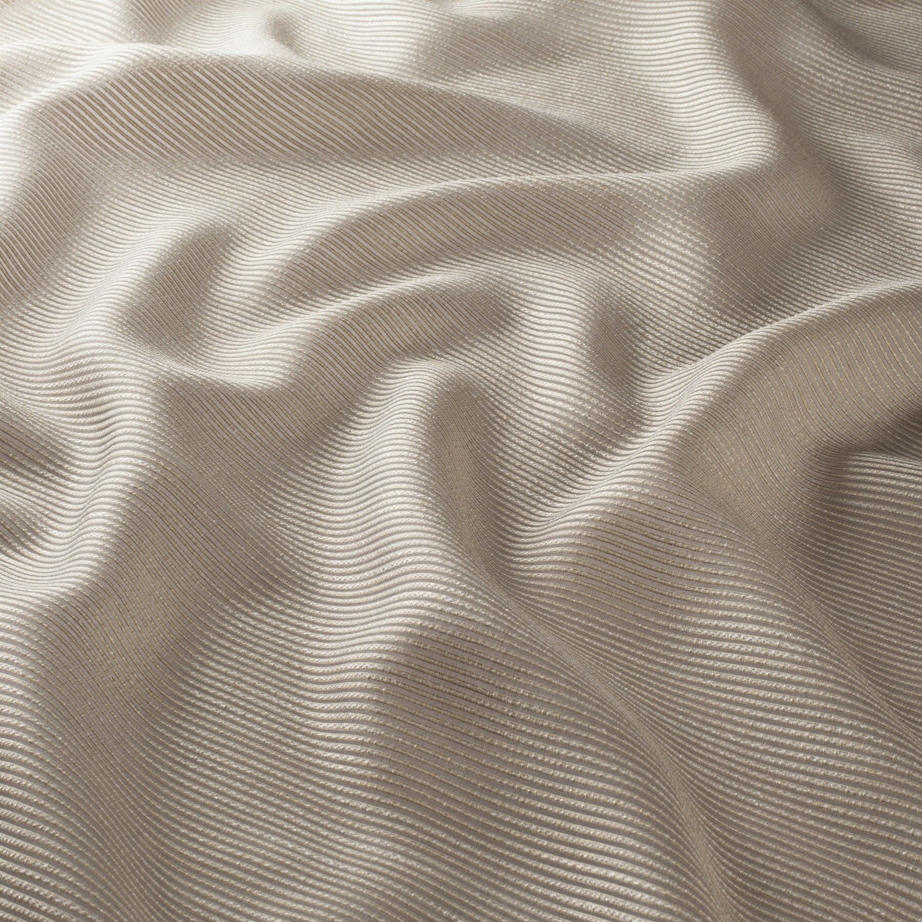 Ja7105 072 Beam Jab Gardinenstoff Meterware Gestreift Beige