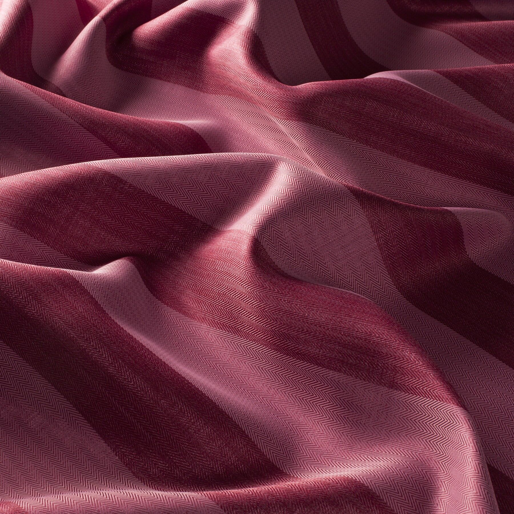 3 9748 061 Nightline Jab Vorhangstoff Meterware Gestreift Rosa Rot