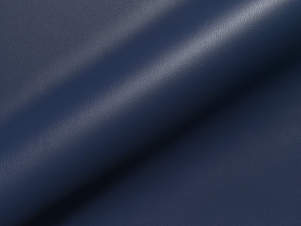 Cordoba 550 Kunstleder Glatt Meterware Blau