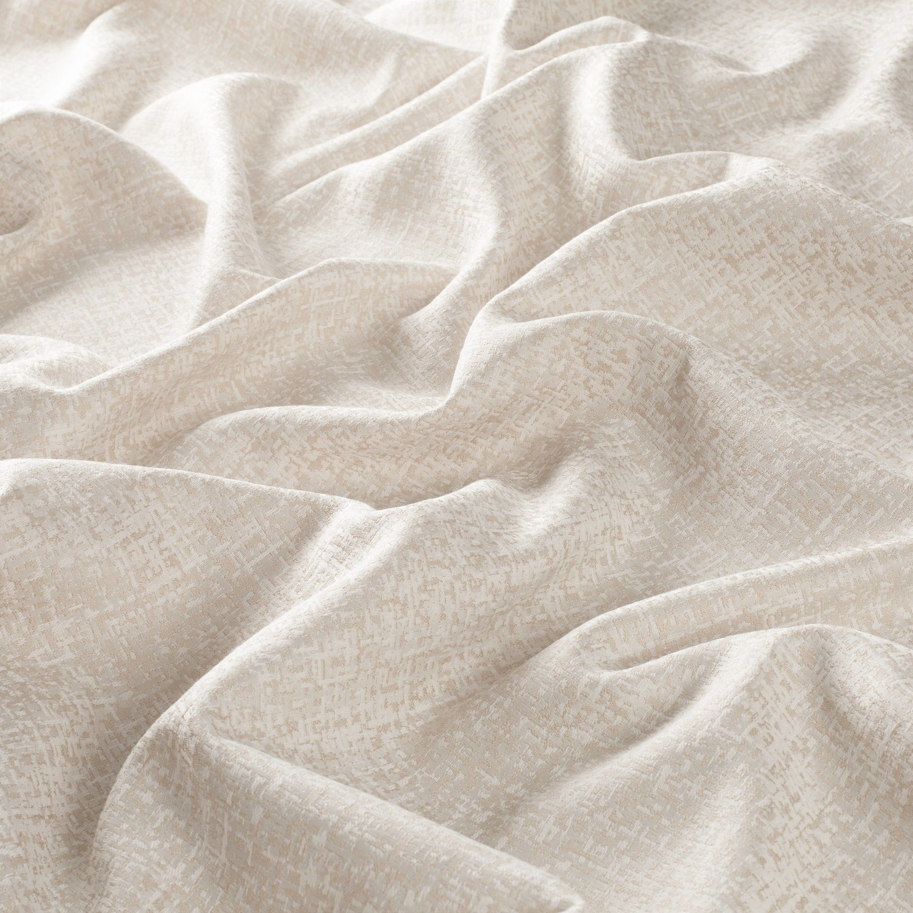 9 7757 070 Marla Jab Vorhangstoff Meterware Gemustert Beige