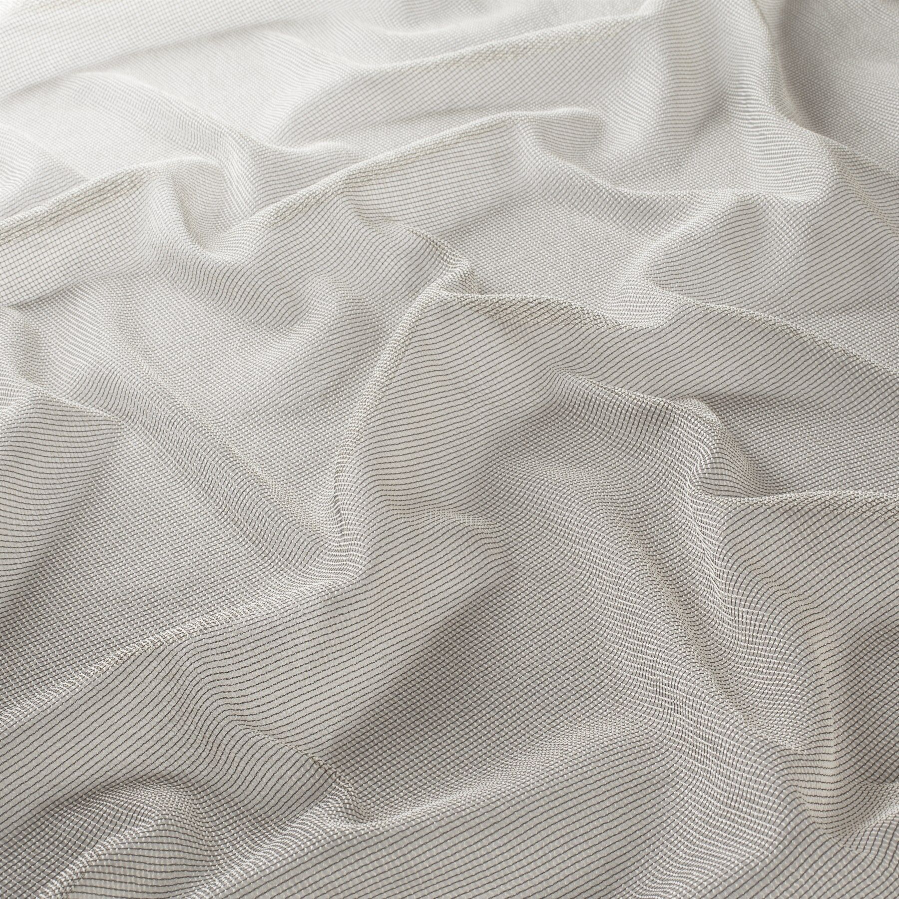 Ja6121 072 Sato Vol. 2 Jab Vorhangstoff Meterware Weiss Beige