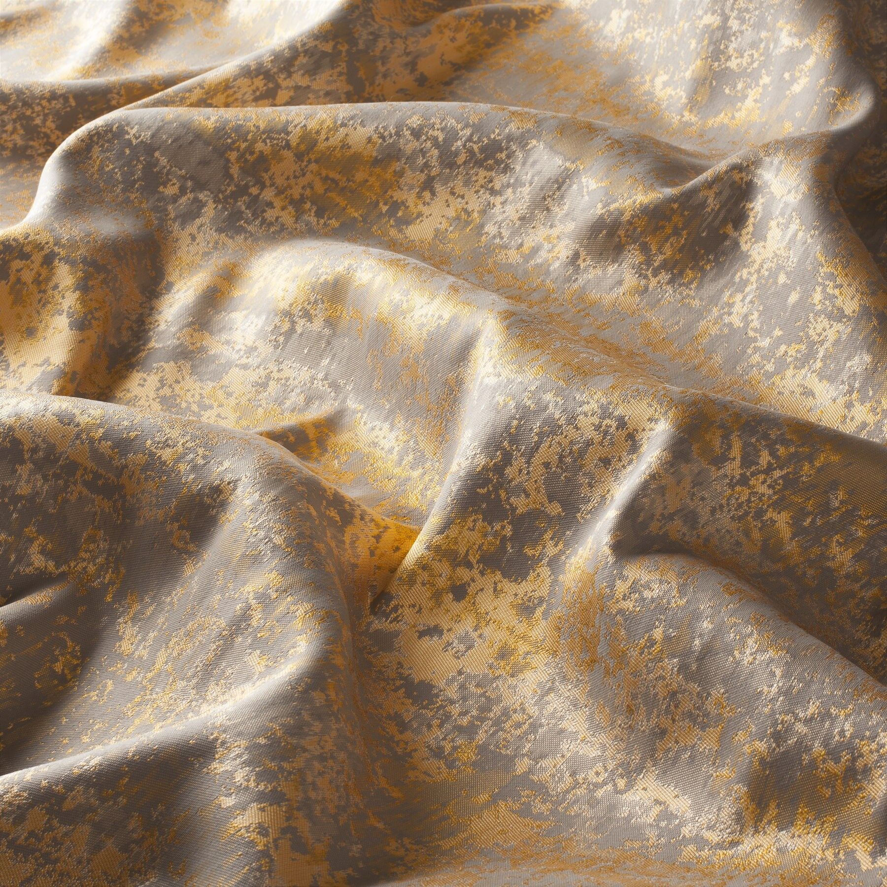 9 7731 060 Salemi Jab Vorhangstoff Meterware Gemustert Orange