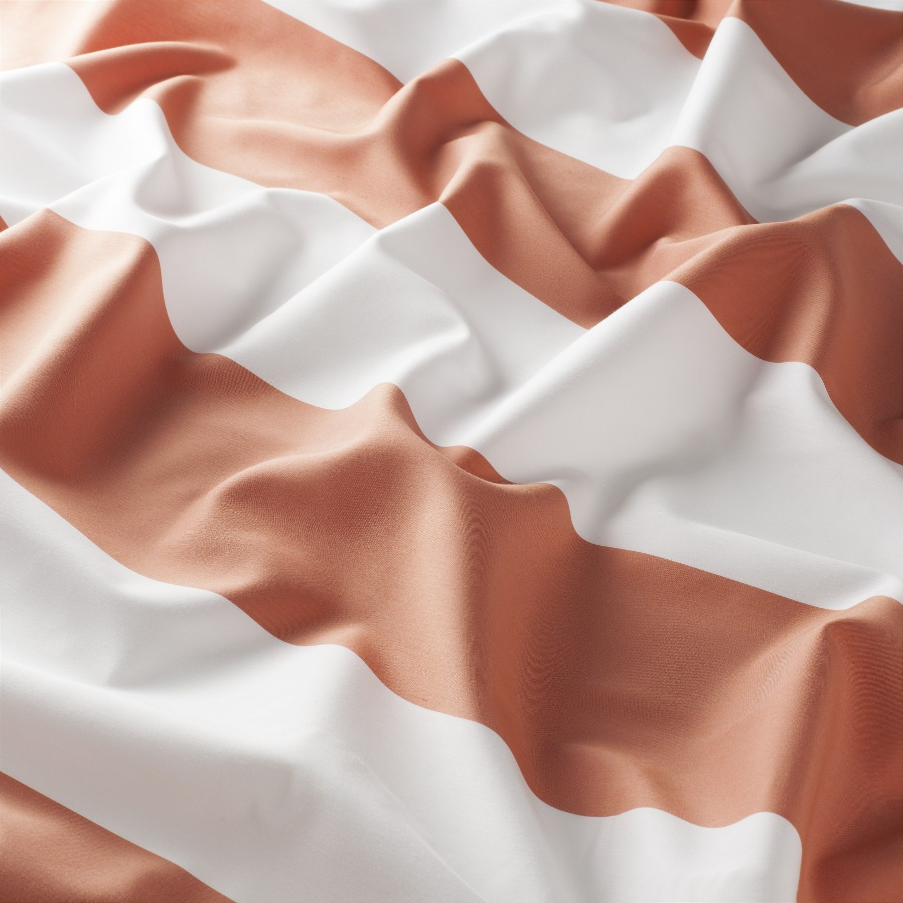 Gs1013 060 Holiday Stripe Jab Vorhangstoff Meterware Gestreift Orange