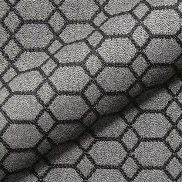 Dimension 100 Hoepke Q2 Studioline Vol. 1 Moebelstoff Gemustert Grau Schwarz