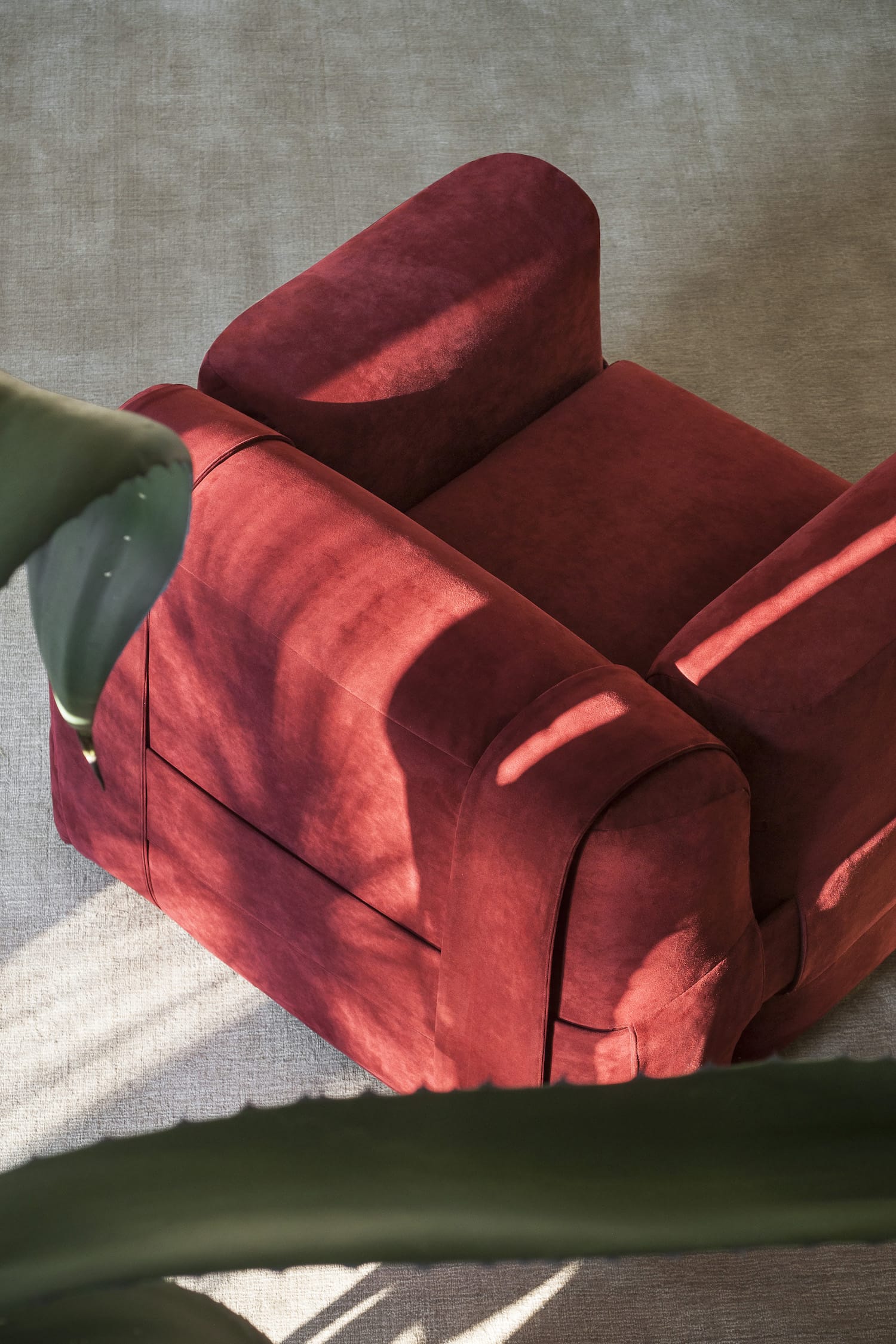 Alcantara Leder Stoff Meterware Sessel Polstermoebel