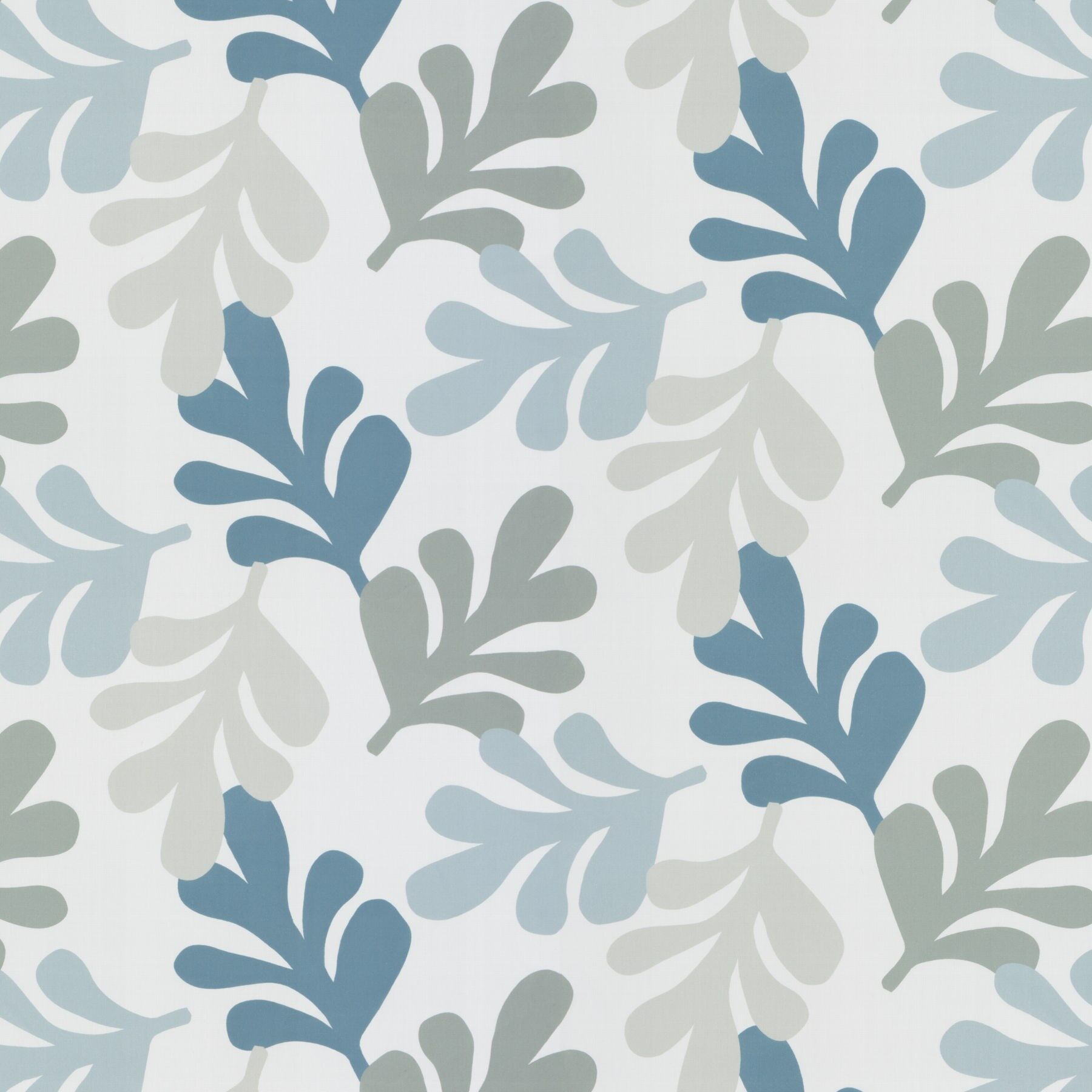 8 1915 050 Matisse Jab Vorhangstoff Meterware Gemustert Blau Grau 1