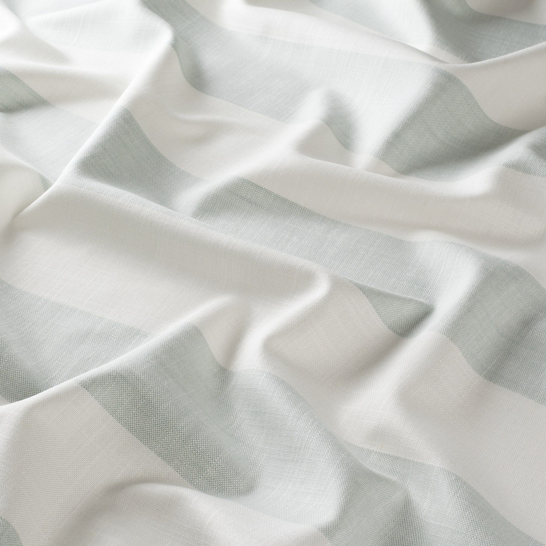Ja7043 081 Bahati Jab Vorhangstoff Meterware Gestreift Tuerkis