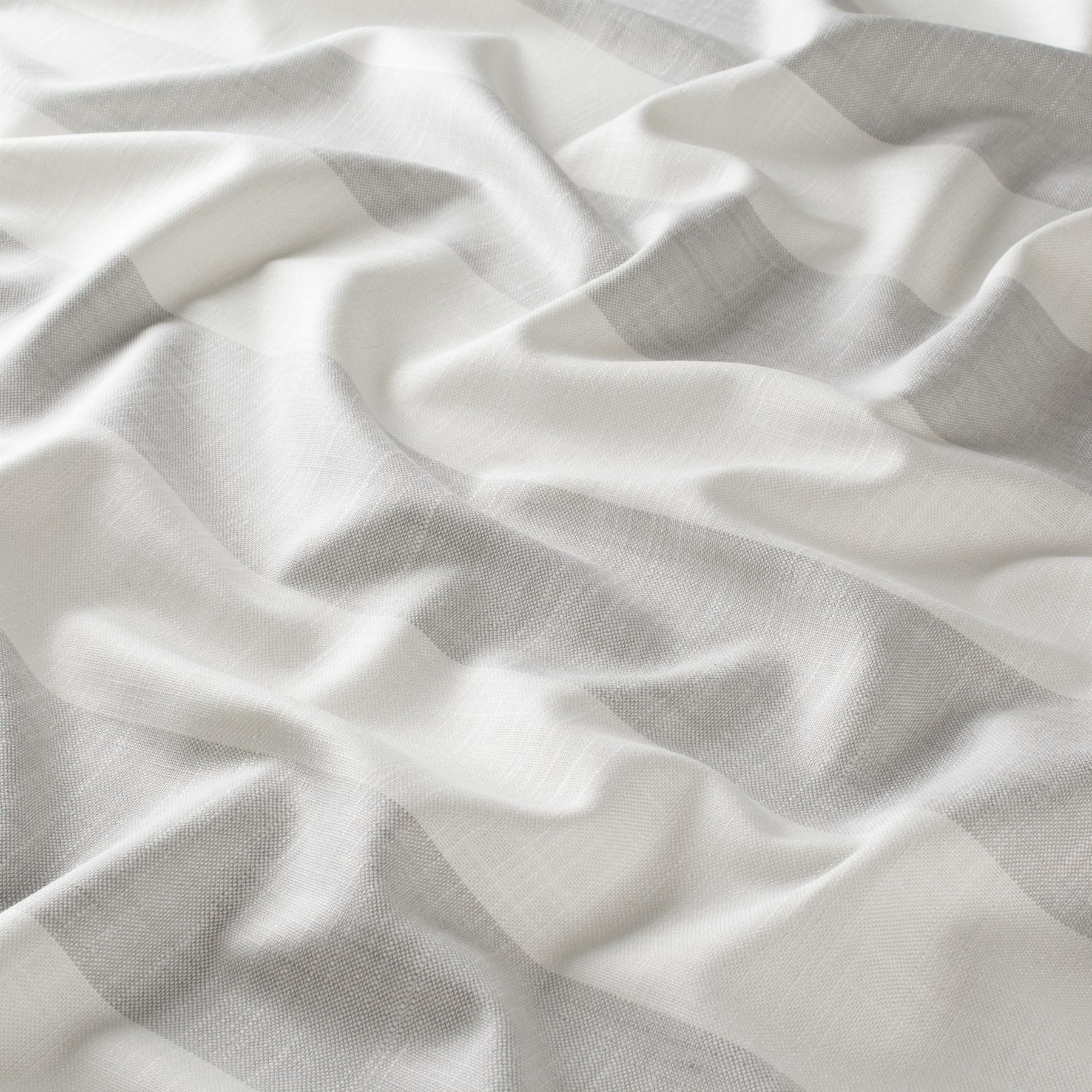 Ja7043 091 Bahati Jab Vorhangstoff Meterware Gestreift Grau