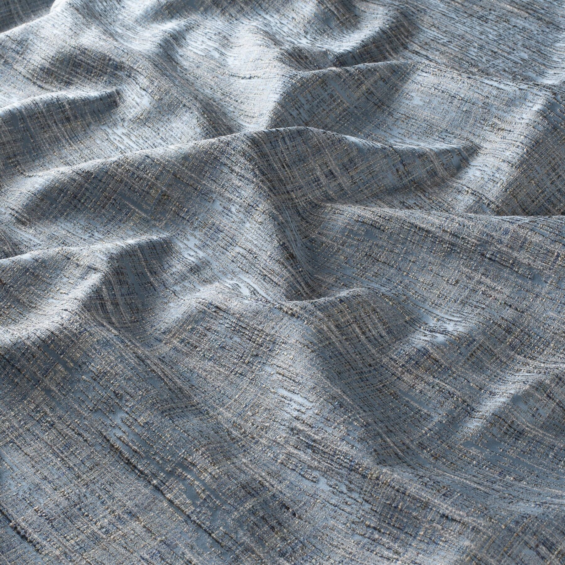 Ja7001 051 Timeon Moderne Wohnzimmer Vorhaenge In Crash Optik Blau Grau