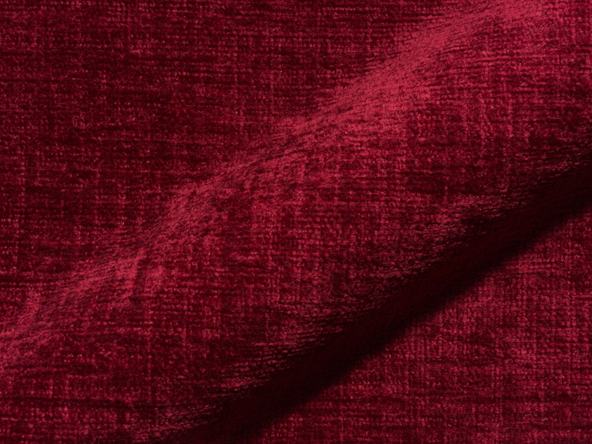 Molino 531 Weicher Chenille Polsterstoff Moebelstoff Hoepke Rot